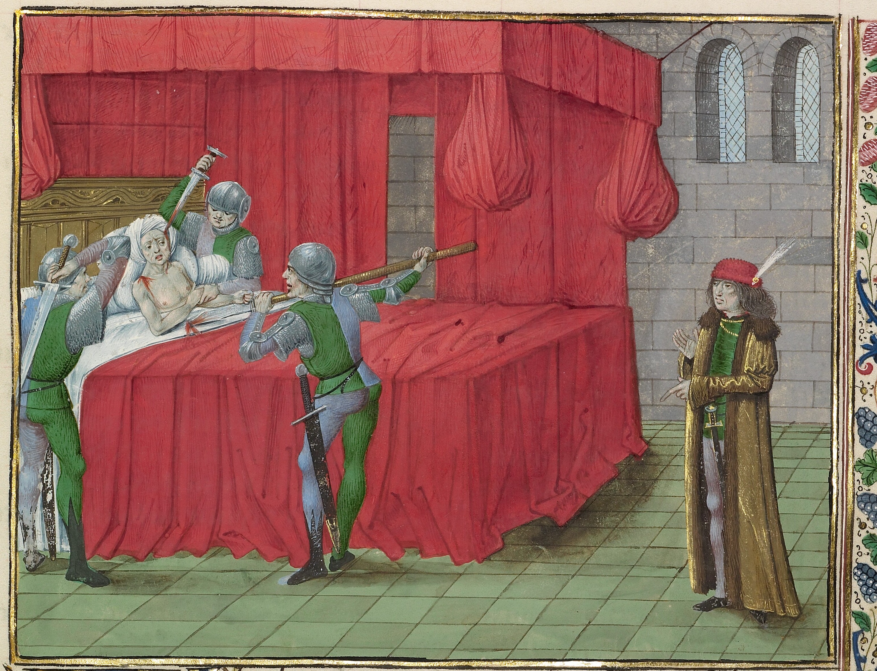 Peter I of Cyprus Killed by his Brothers' Persecutors