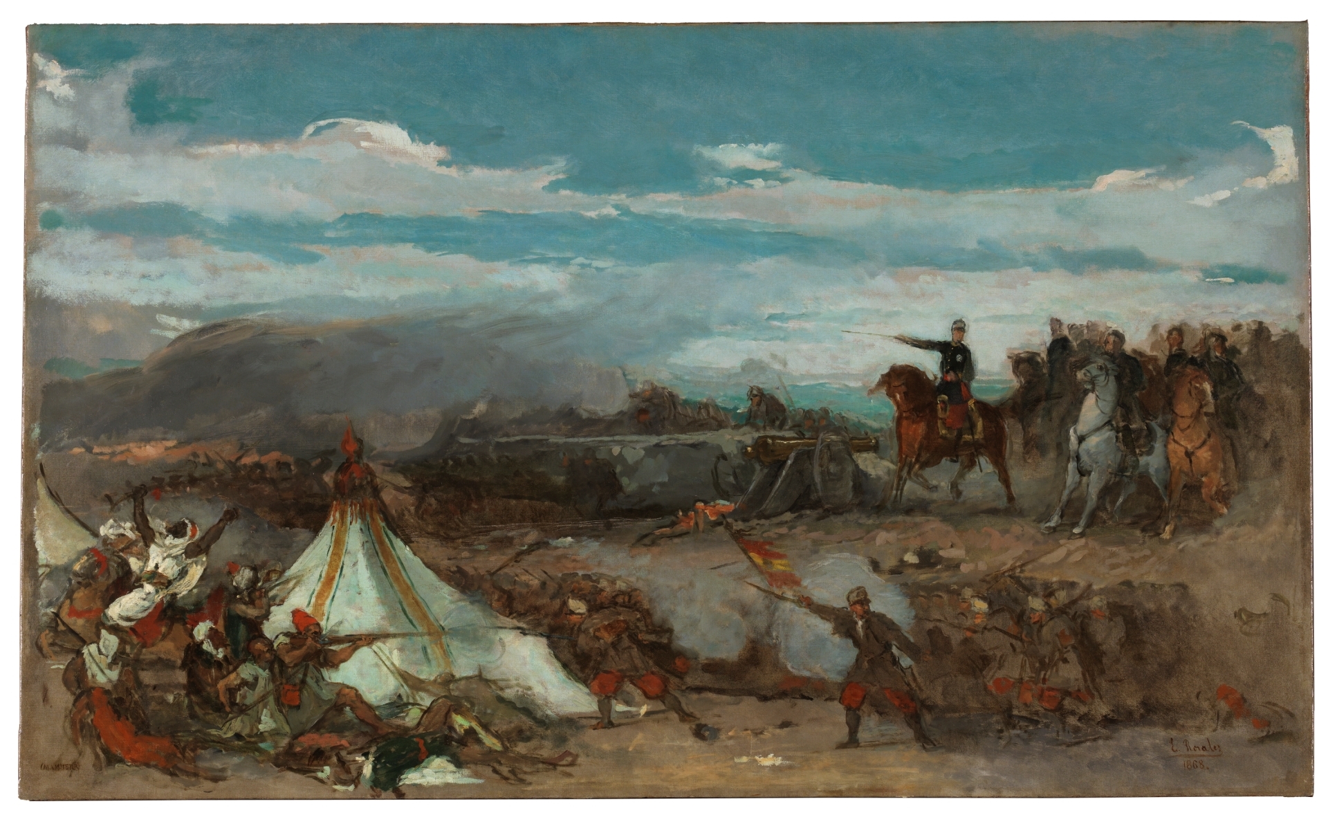 An Episode from the Battle of Tétouan