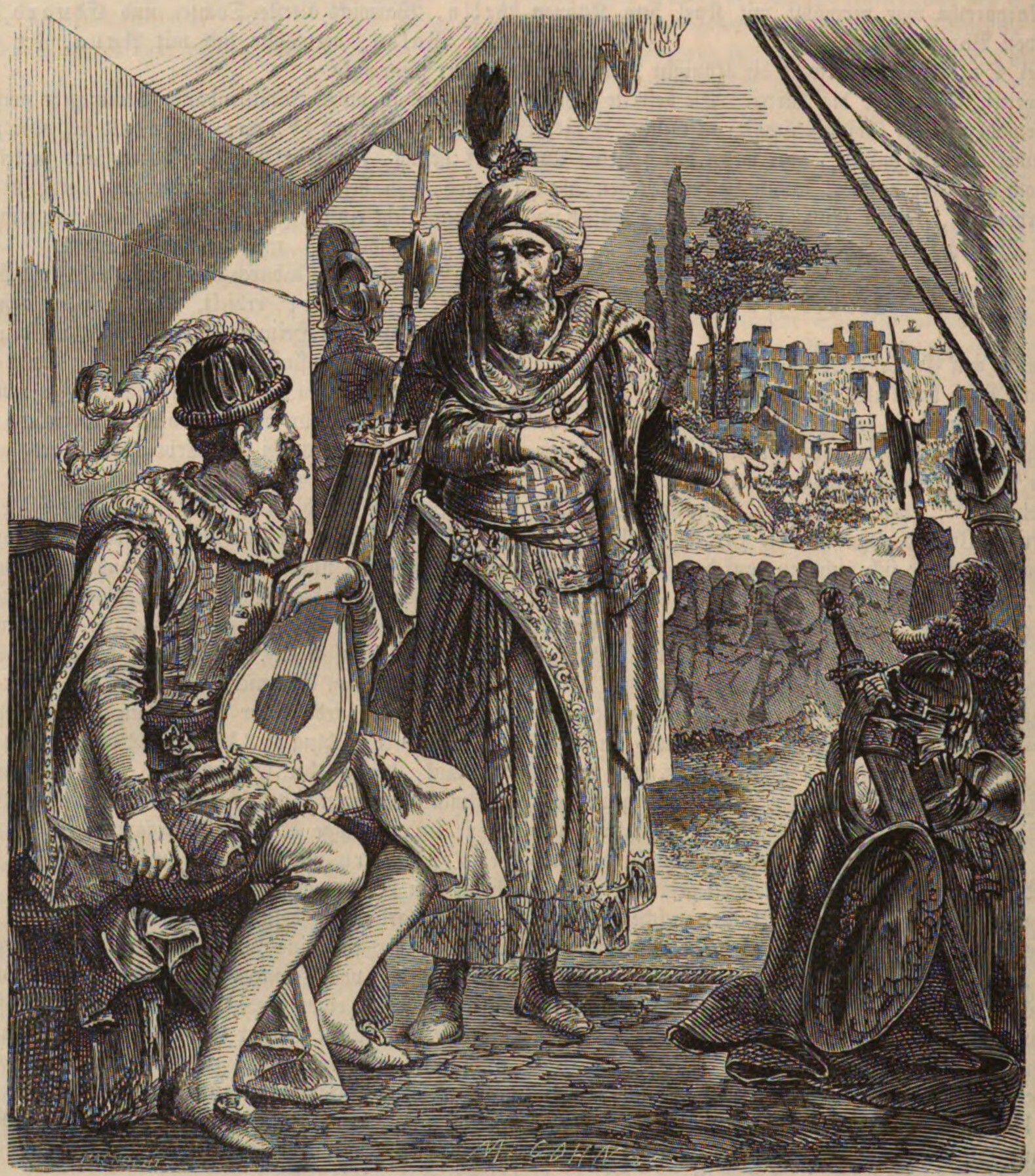 Pedro of Castille as the assassin of Muhammad VI of Granada