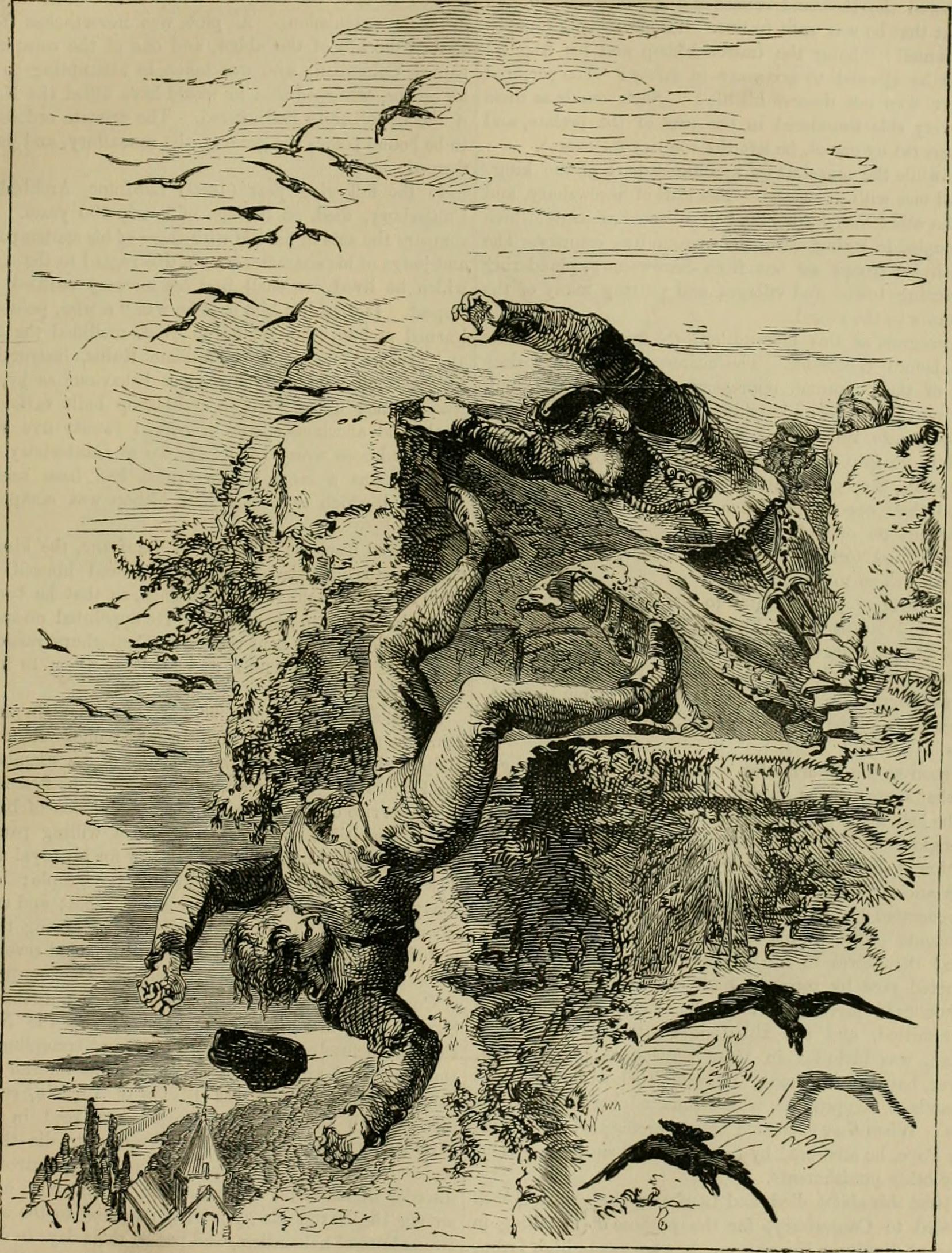 Death of Conan, Henry Thrusting Conan Pilatus Out the Tower of Rouen