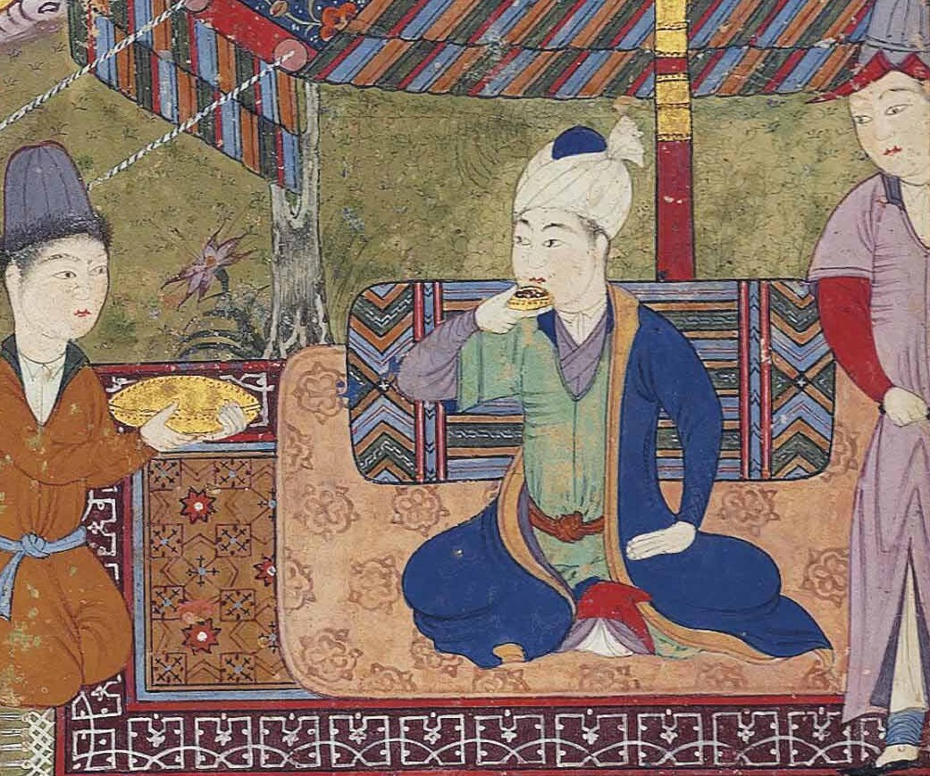 The court of Pir Budaq, Shiraz, Iran, circa