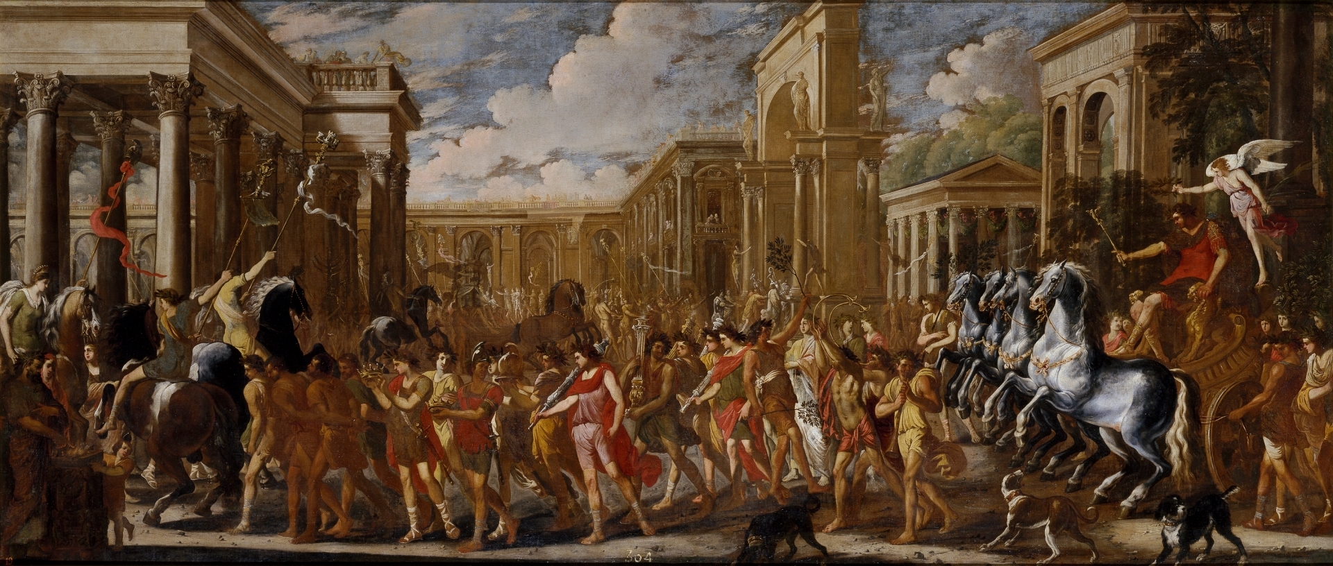 Vespasian’s Triumphal Entry in Rome