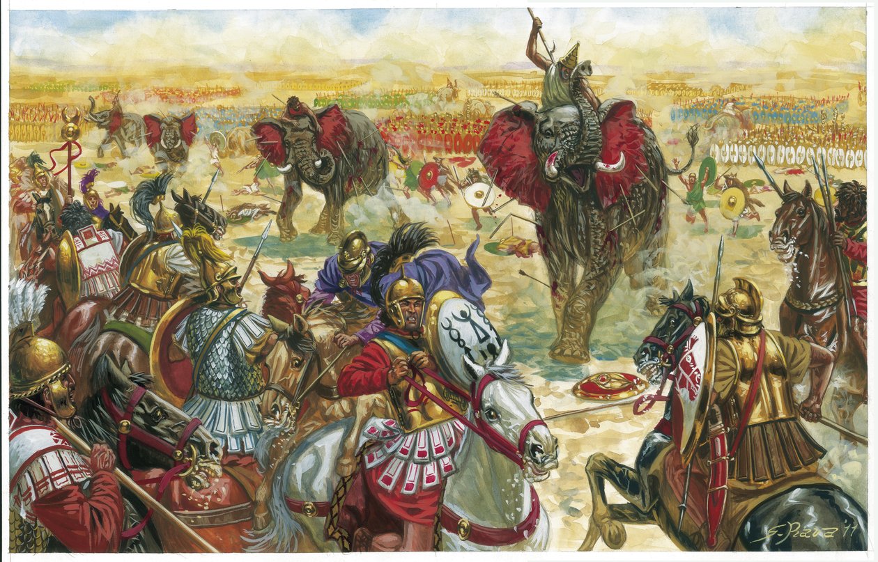 The elephant road to Zama Second Punic War