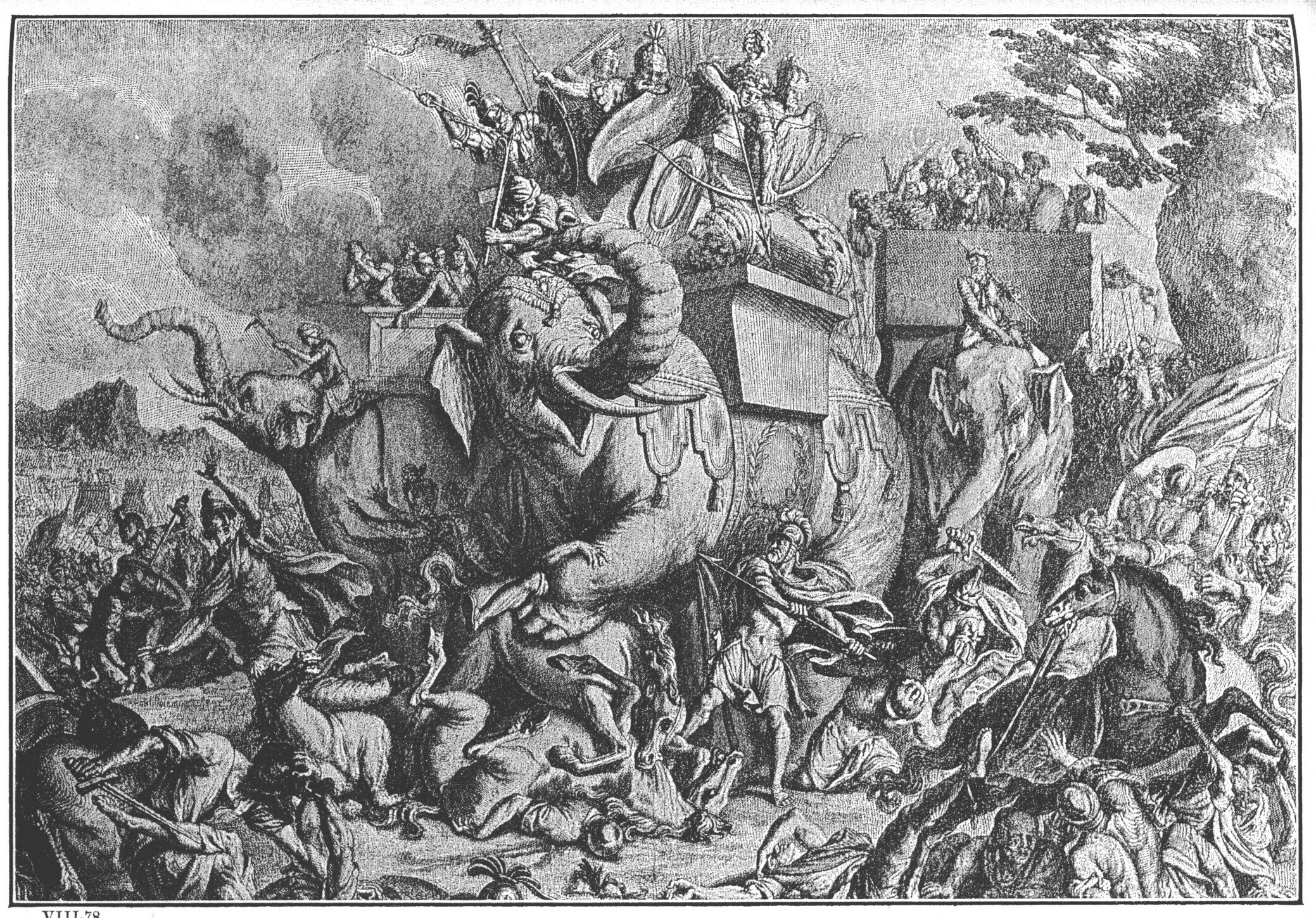Eleazar's exploit as described in the bible