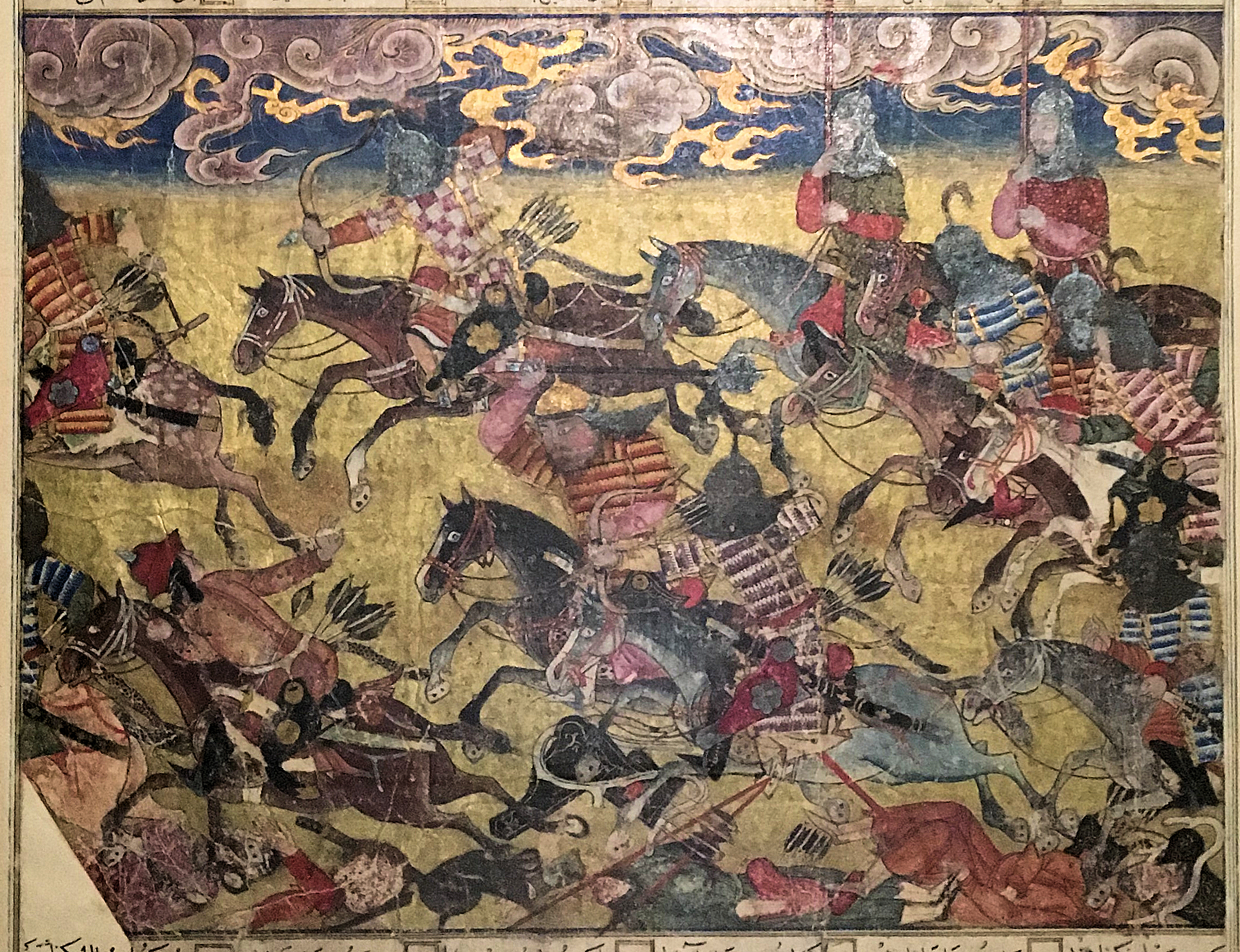 Faramarz pursues the king of Kabul