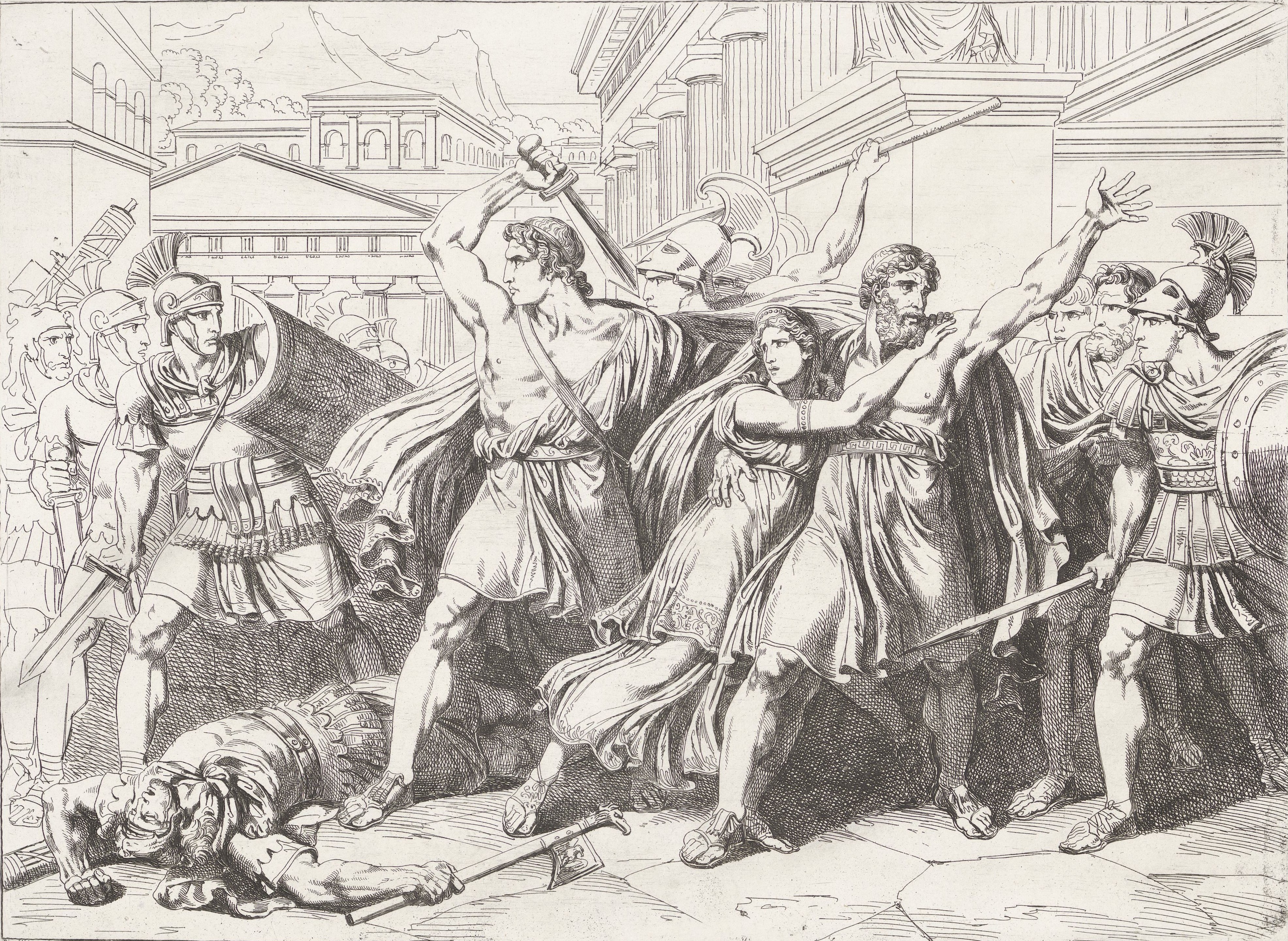 Verne robs the daughter of Filodamo