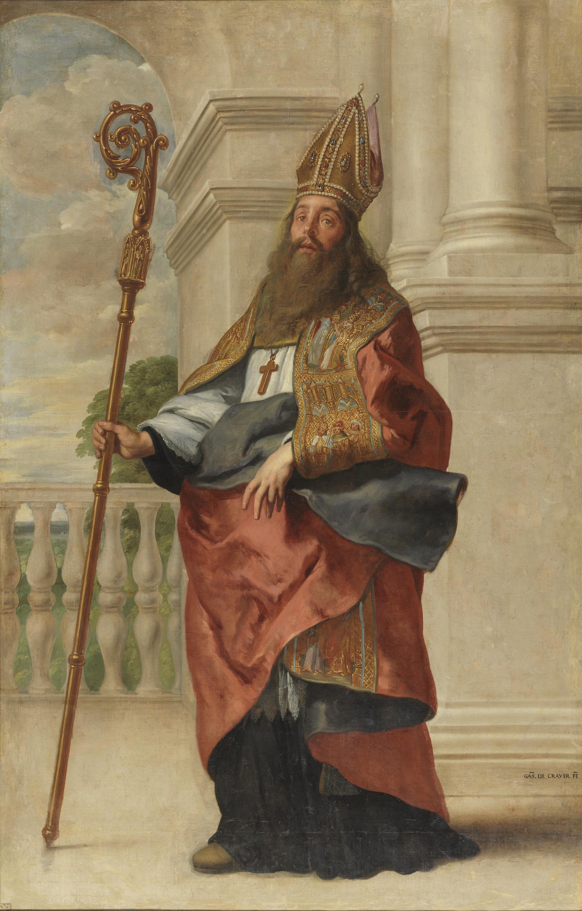 Saint Ambrose Gaspar de Crayer -