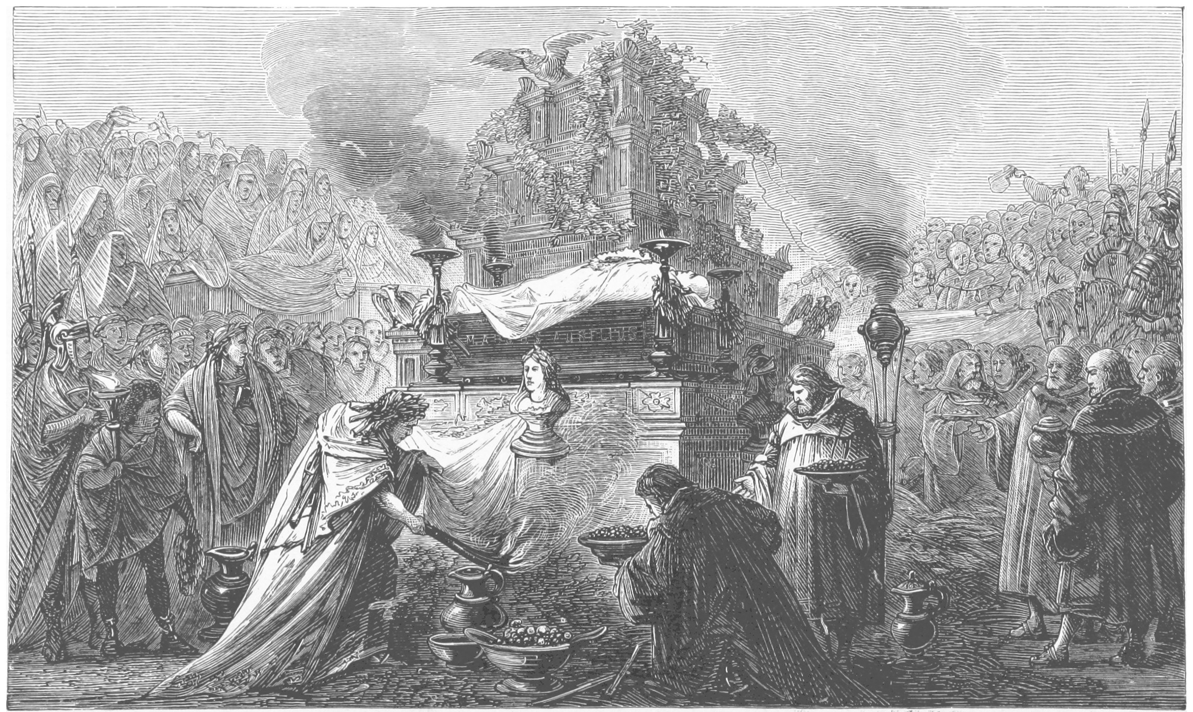 Marcus Aurelius' Funeral