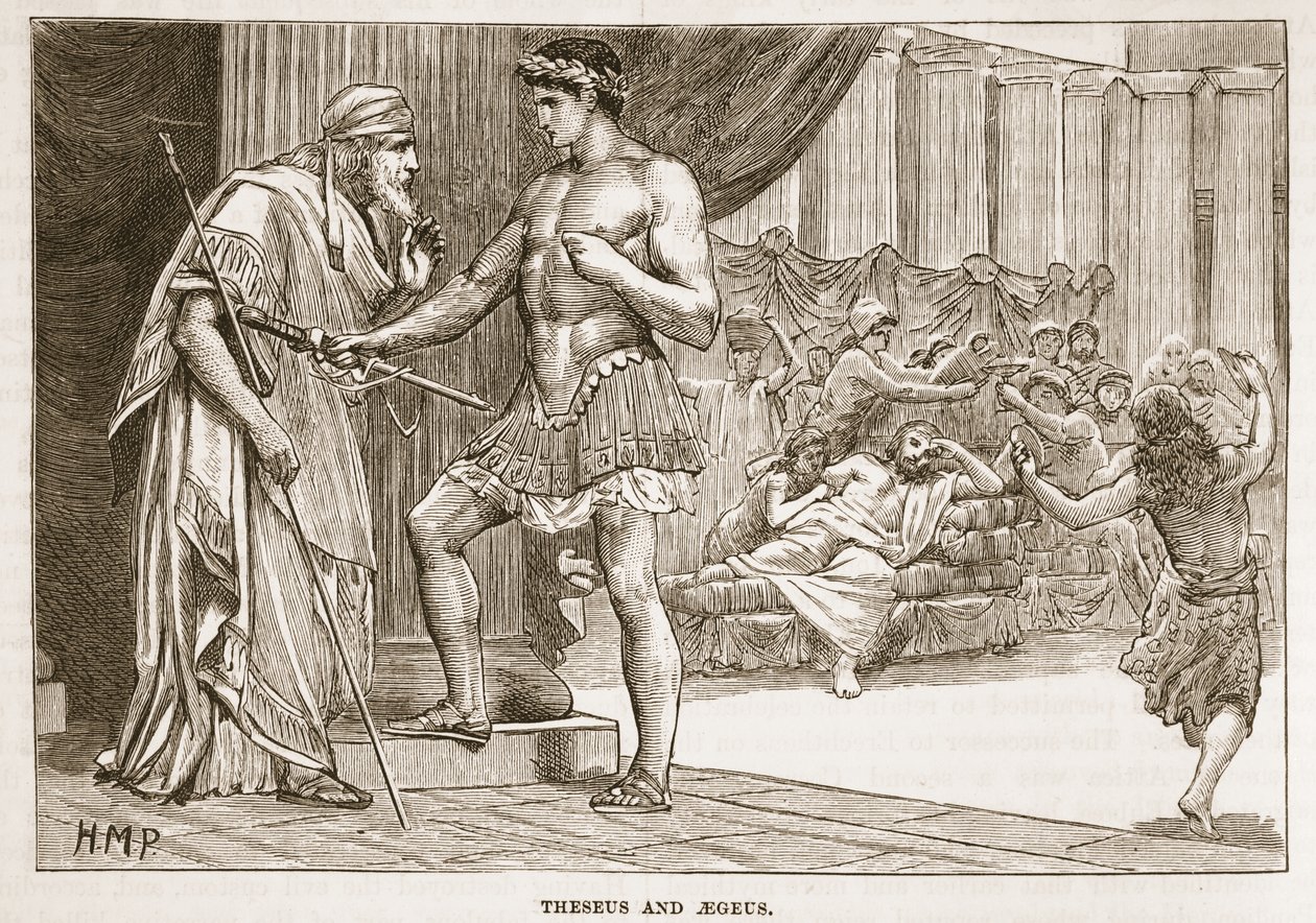 Theseus and Aegeus