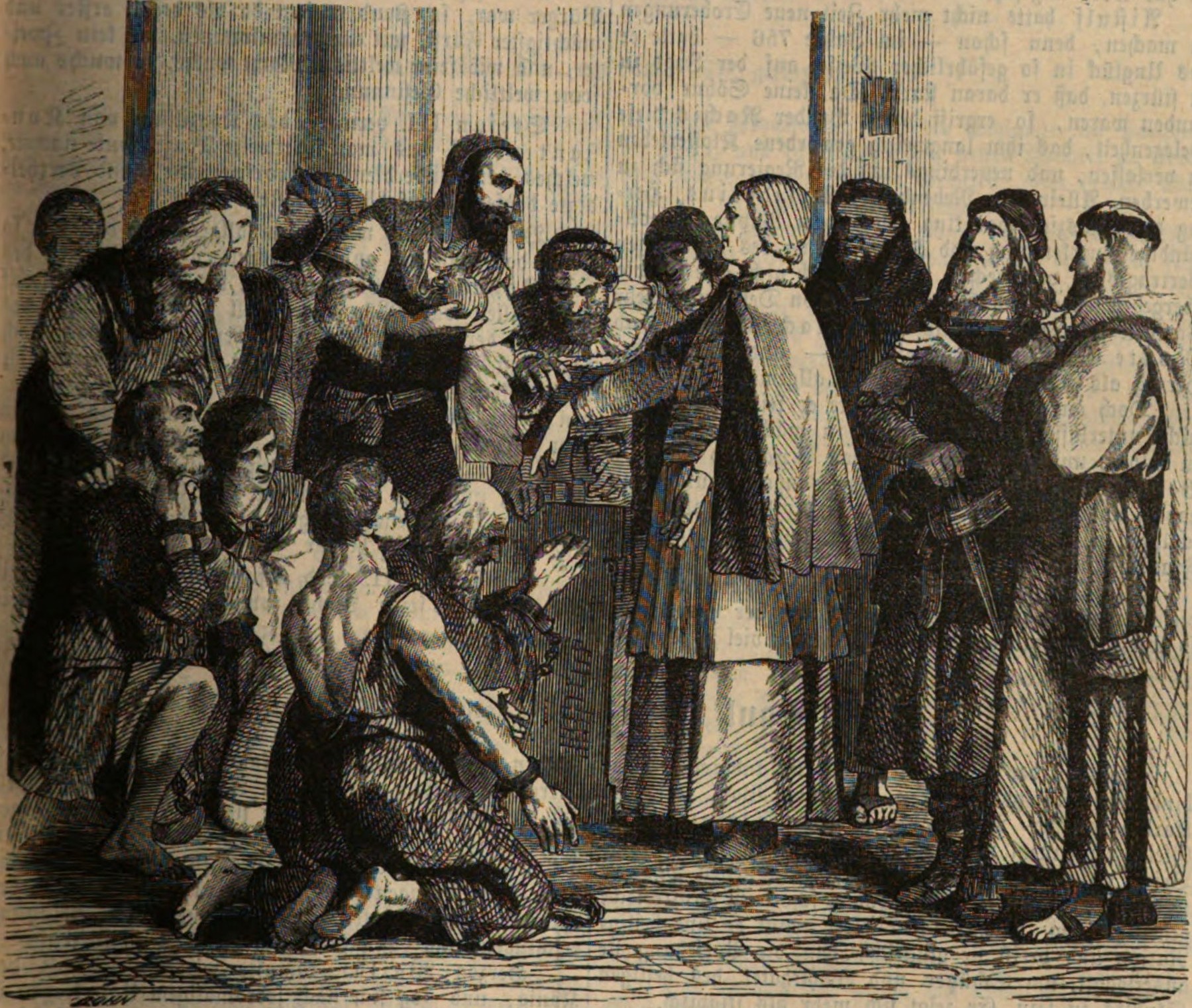 Zacharias buys slaves from Venetian merchants