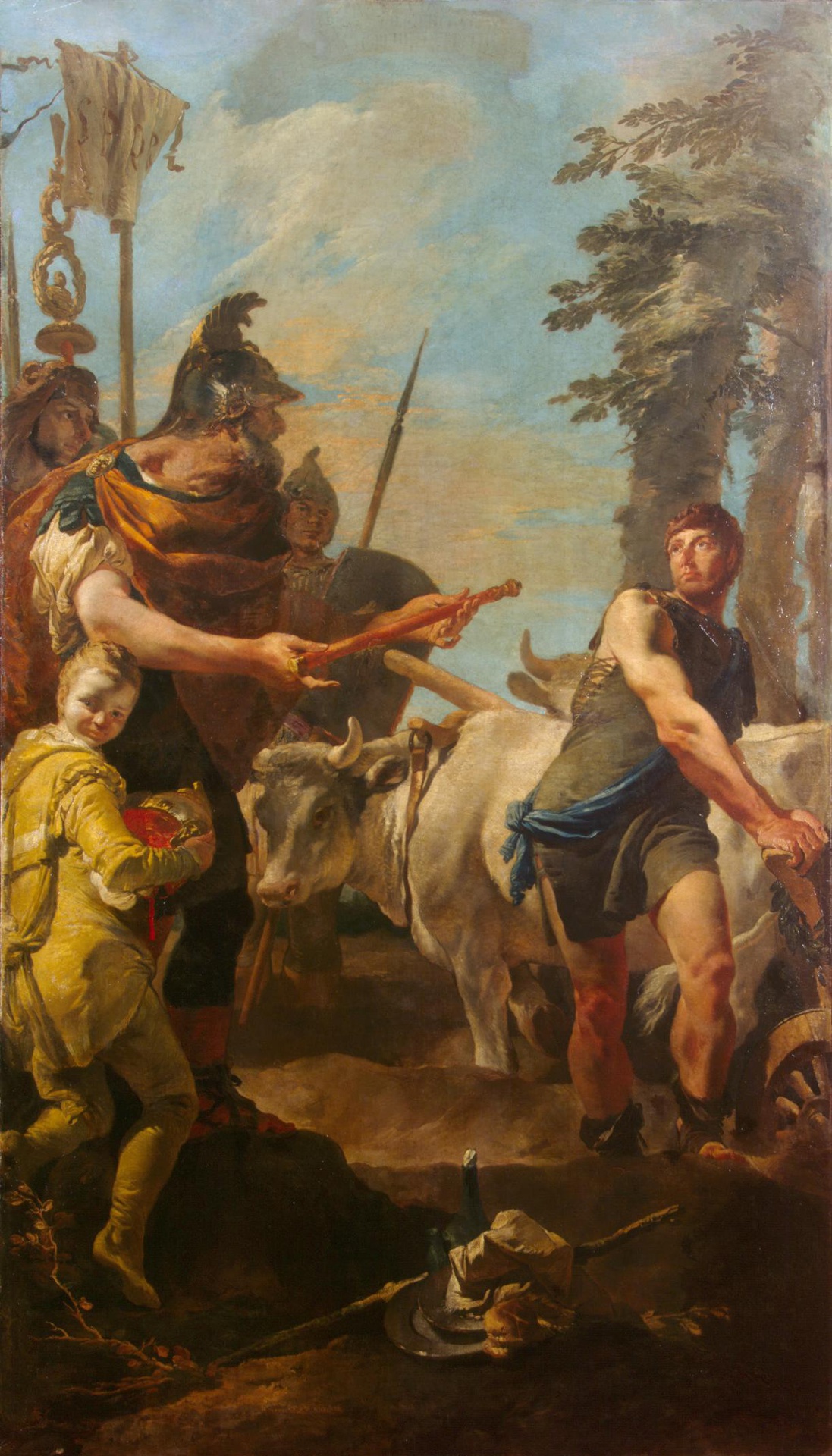 Dictatorship Offered to Cincinnatus
