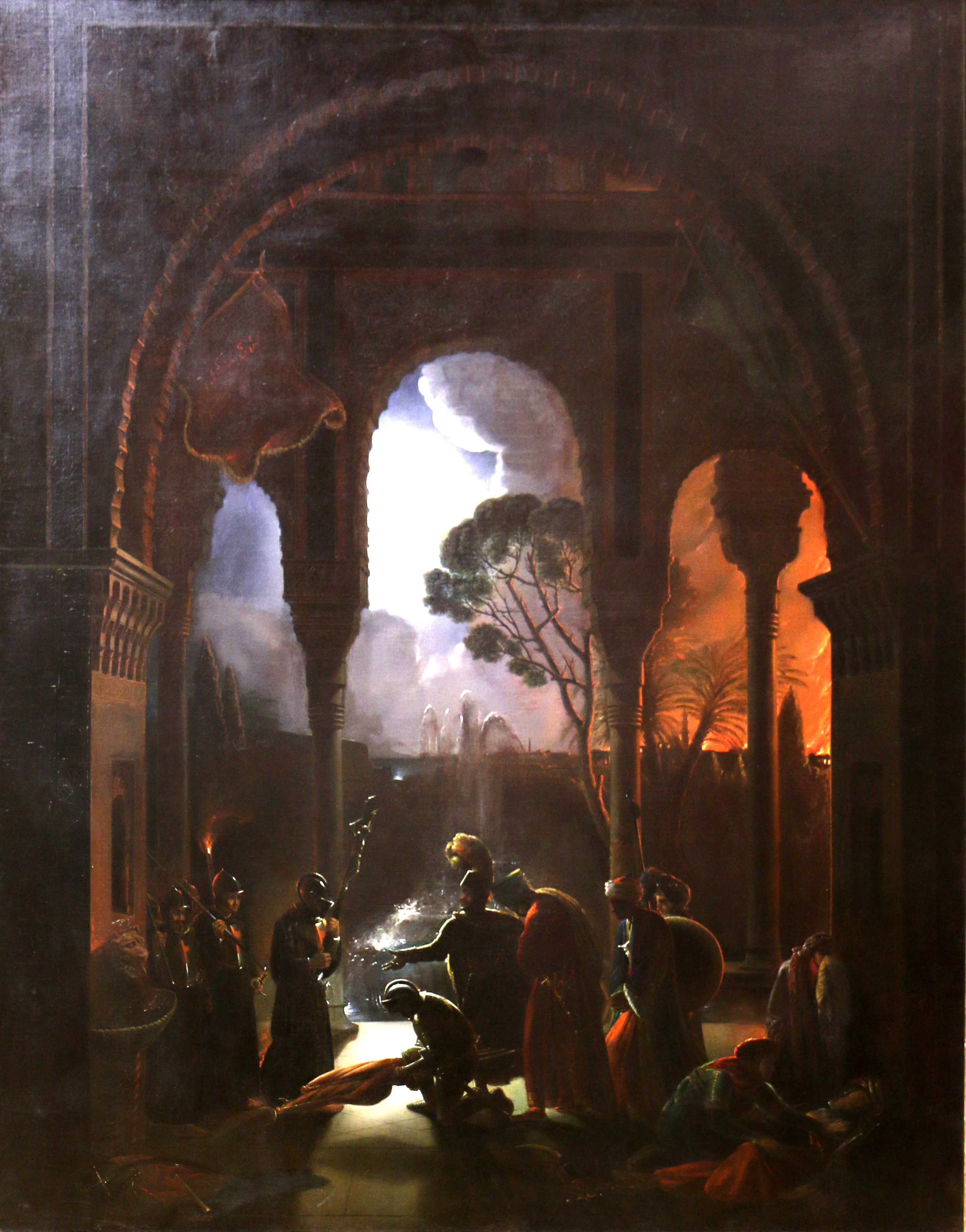 Gonzalo de Córdoba seizing the Alhambra of Granada