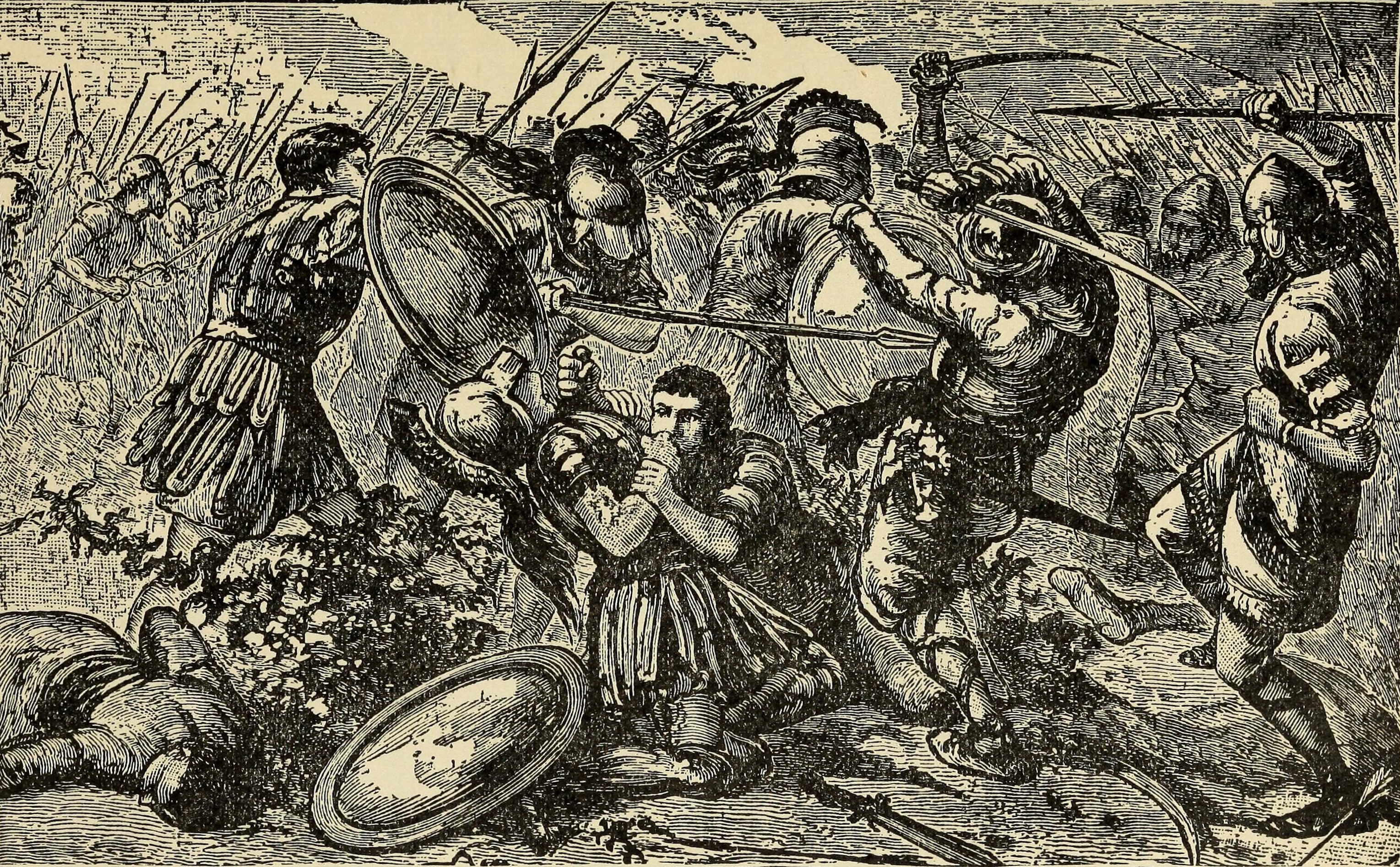 Polysperchon's Army Driven back at Megalopolis