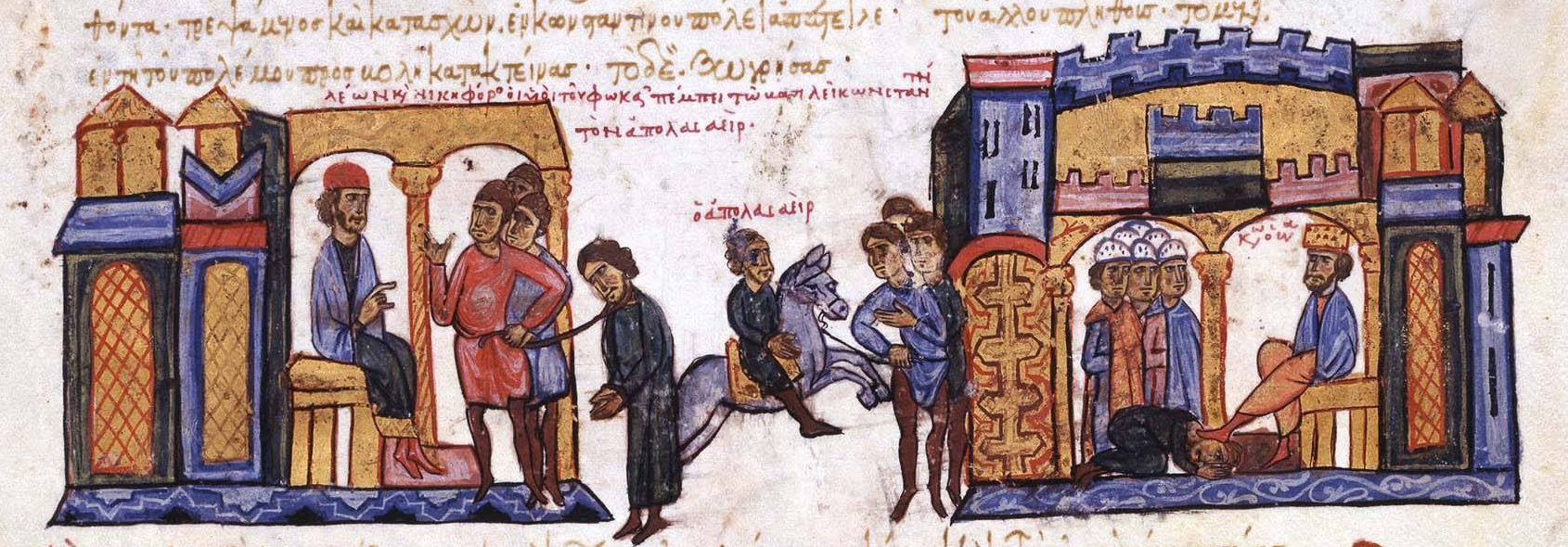 Leo Phokas Sends Captive Apolasaeir