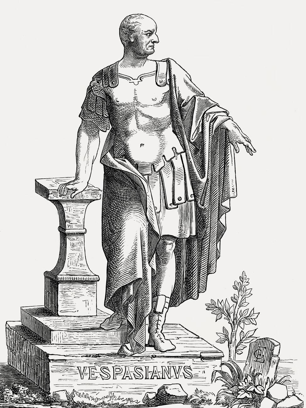 Vespasian or Titus Flavius Caesar Vespasianus Augustus, 9