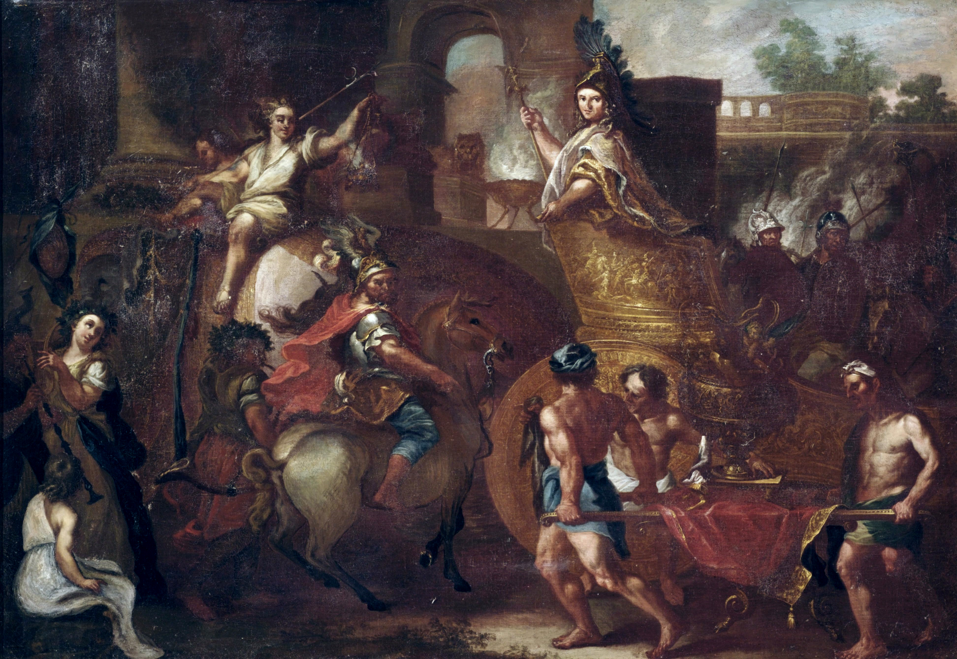 Entry of Alexander the Great in Babylon