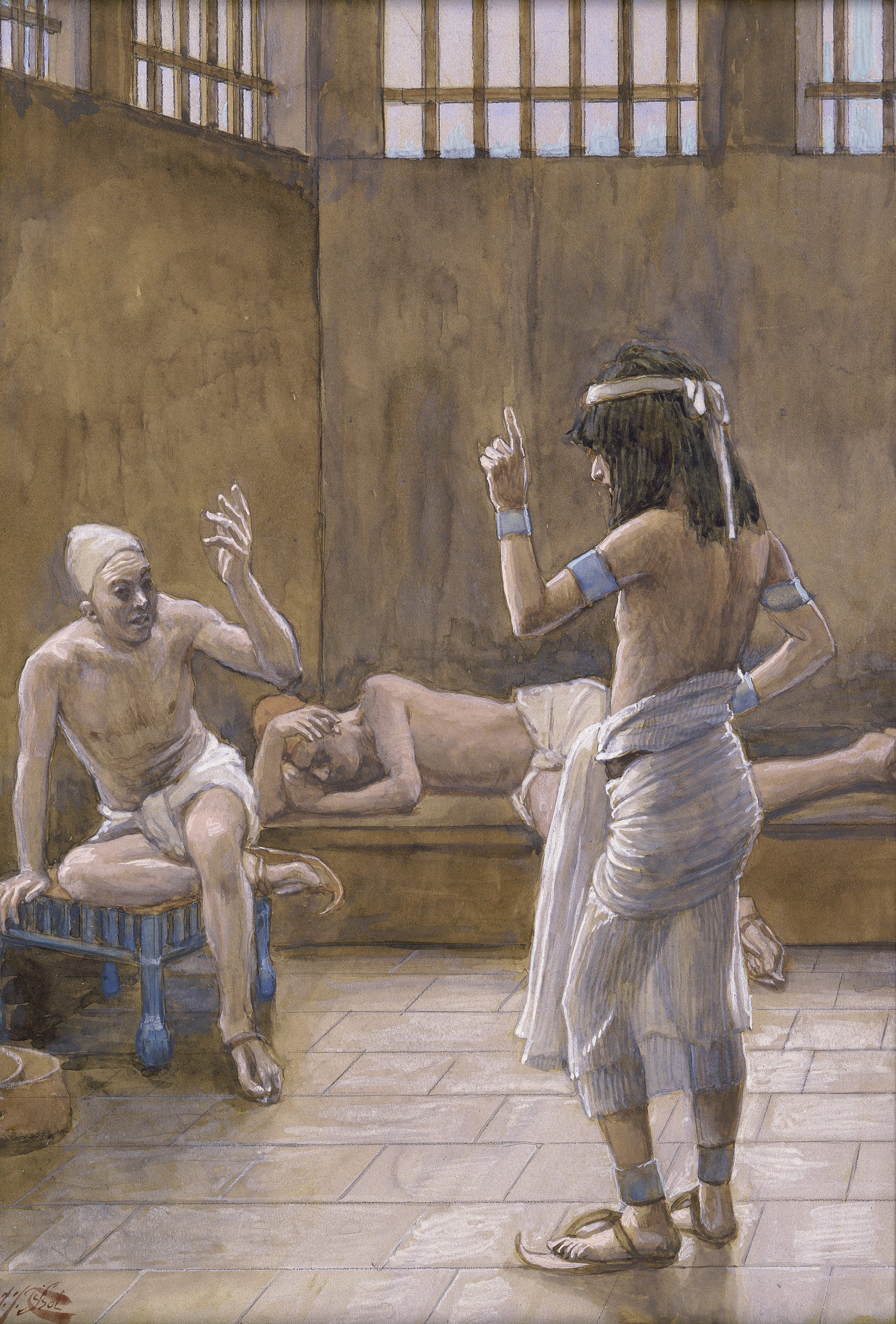 Joseph Interpreteth the Dreams While in Prison