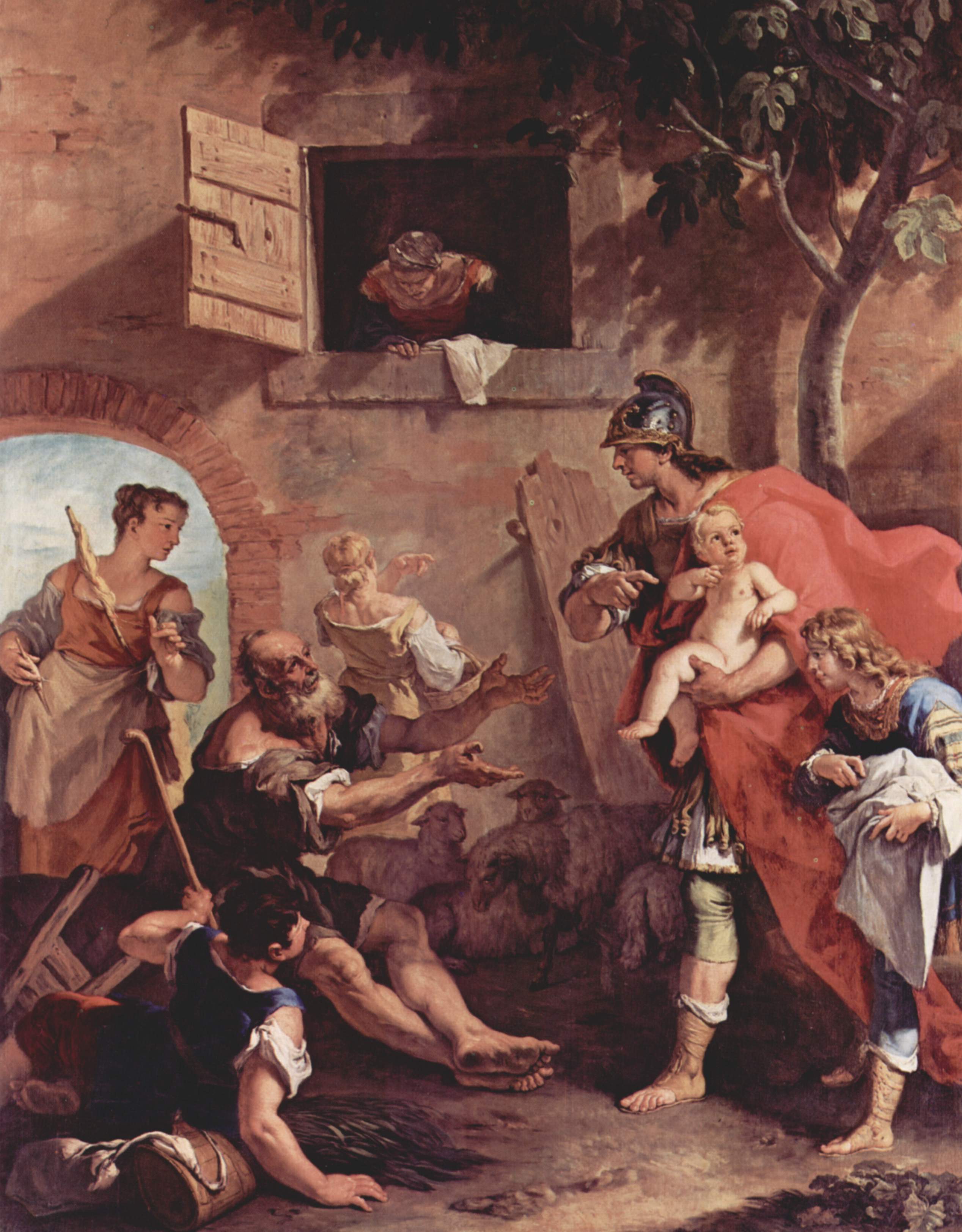 The childhood of Cyrus, king of Persia