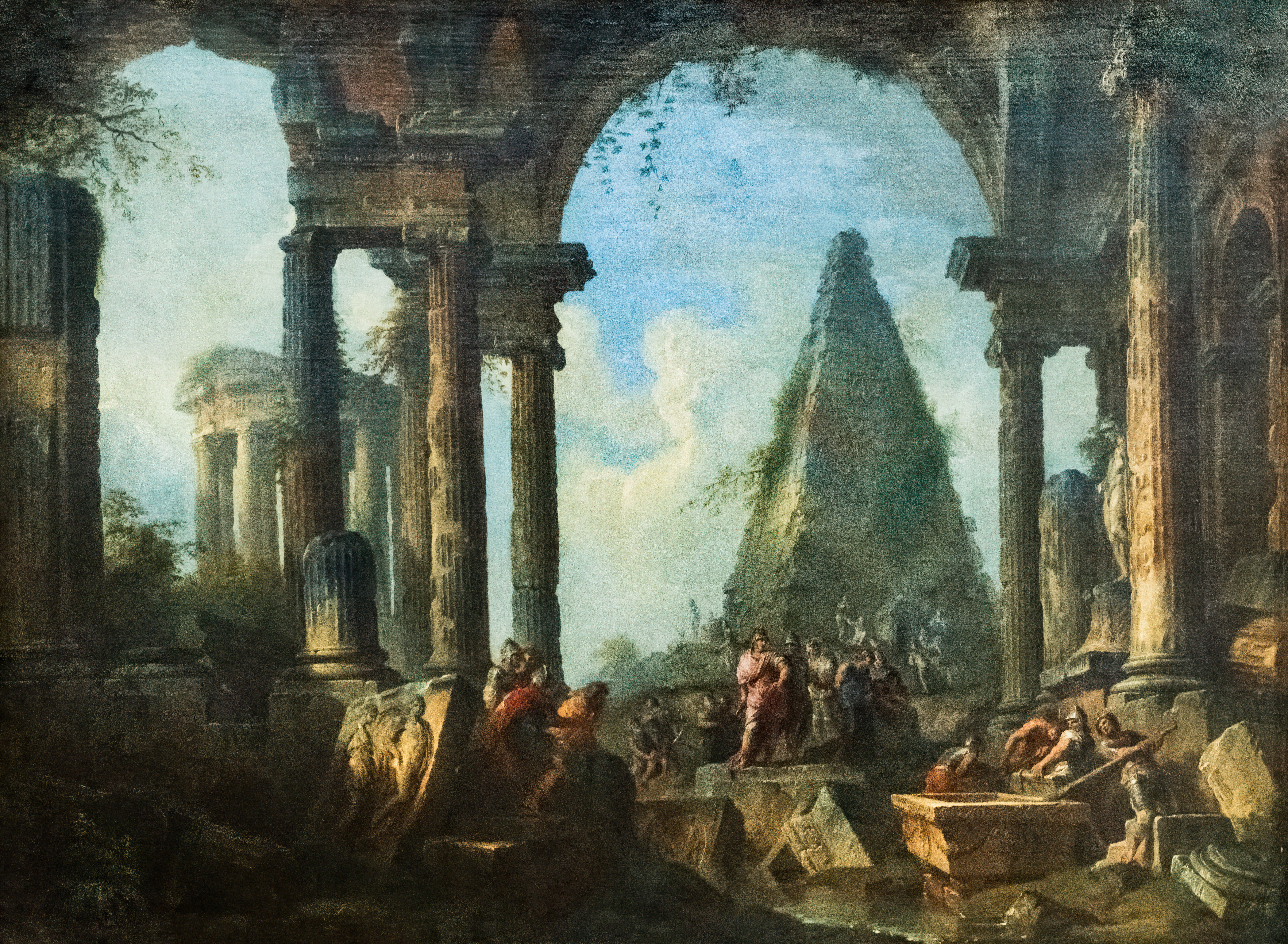 Alexander the Great at the Tomb of Achilles