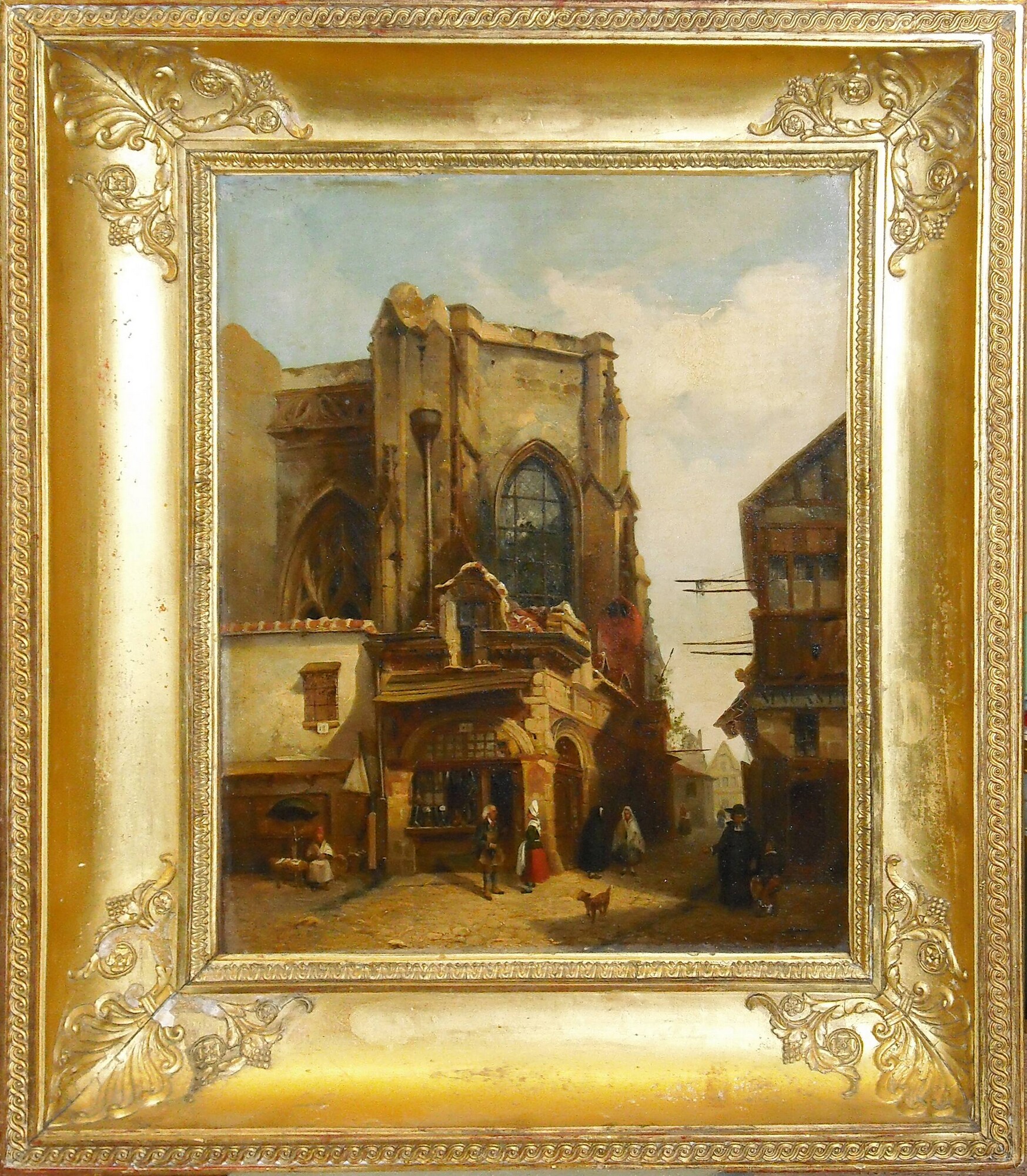 Chancel of the former church of Saint-Rémi of Amiens