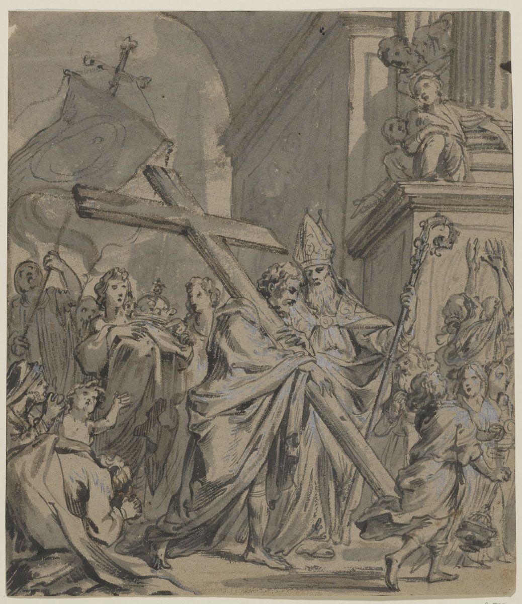 Emperor Heraclius Carrying the Cross of Christ into Jerusalem