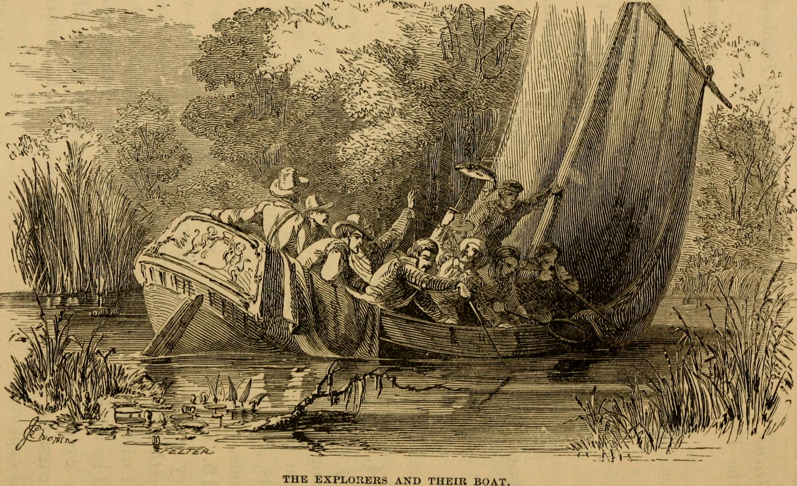 Smith and companions explored Chesapeake Bay