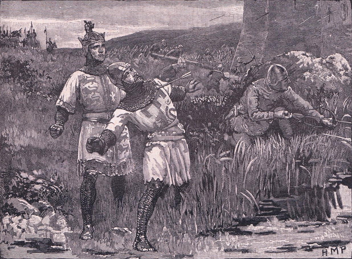 -, Heroism of St Clair at the siege of Bridgnorth Castle