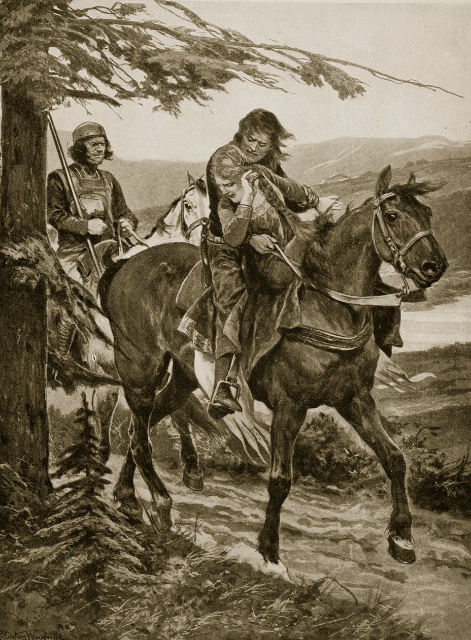King Dermot carries of Devorgil