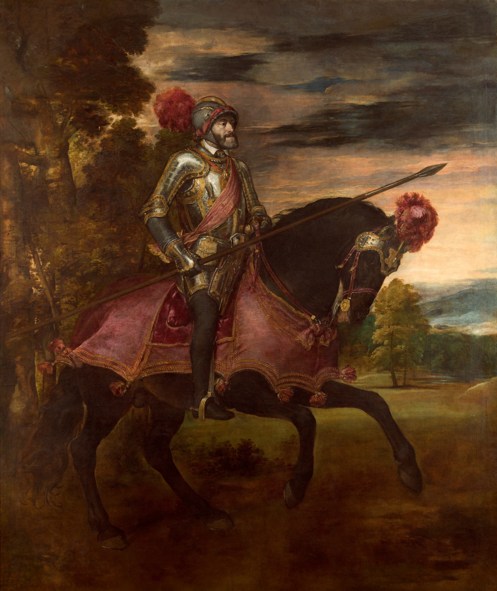 Emperor Charles V at Mühlberg