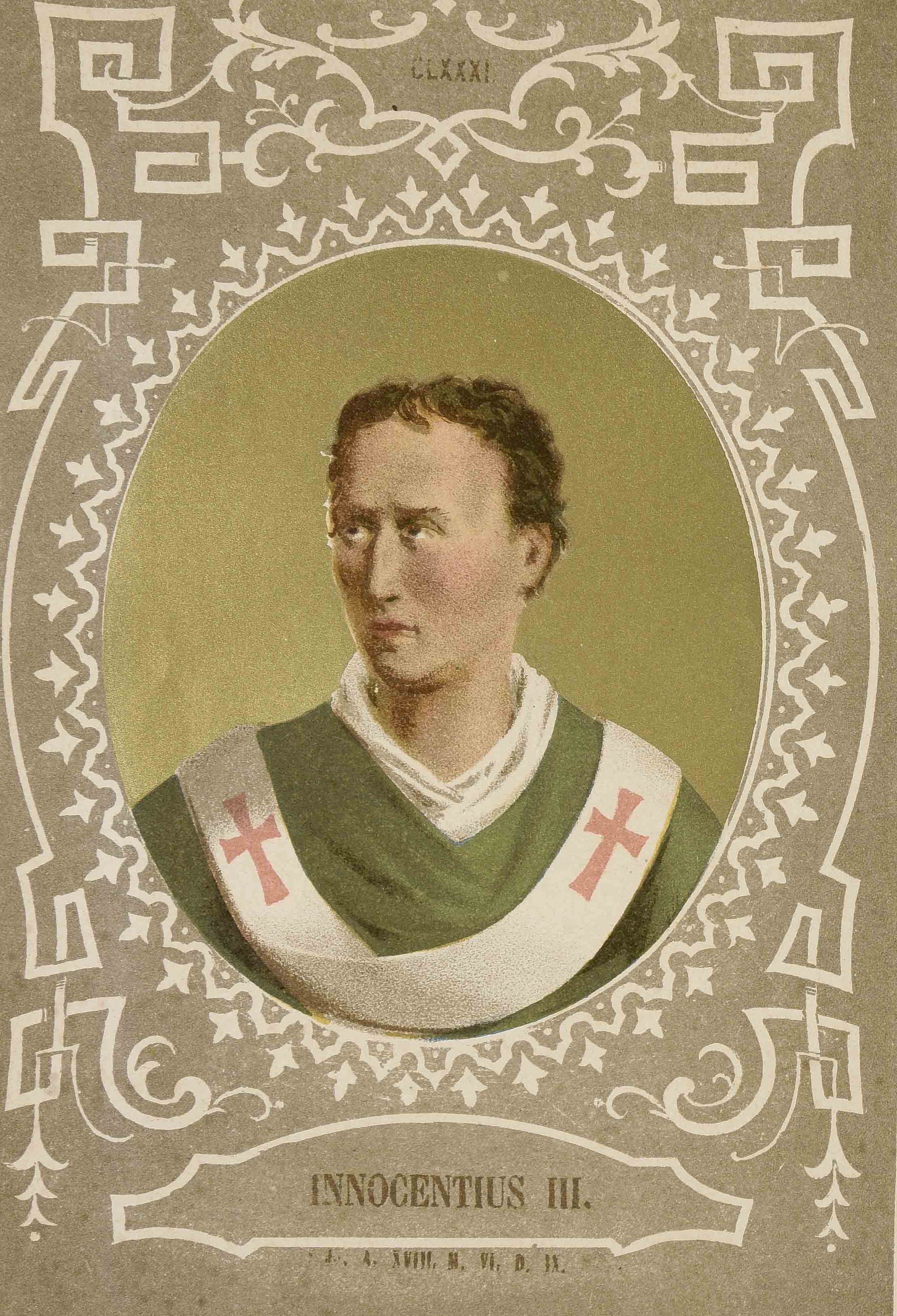 Innocent III, Lothar of the counts of Segni