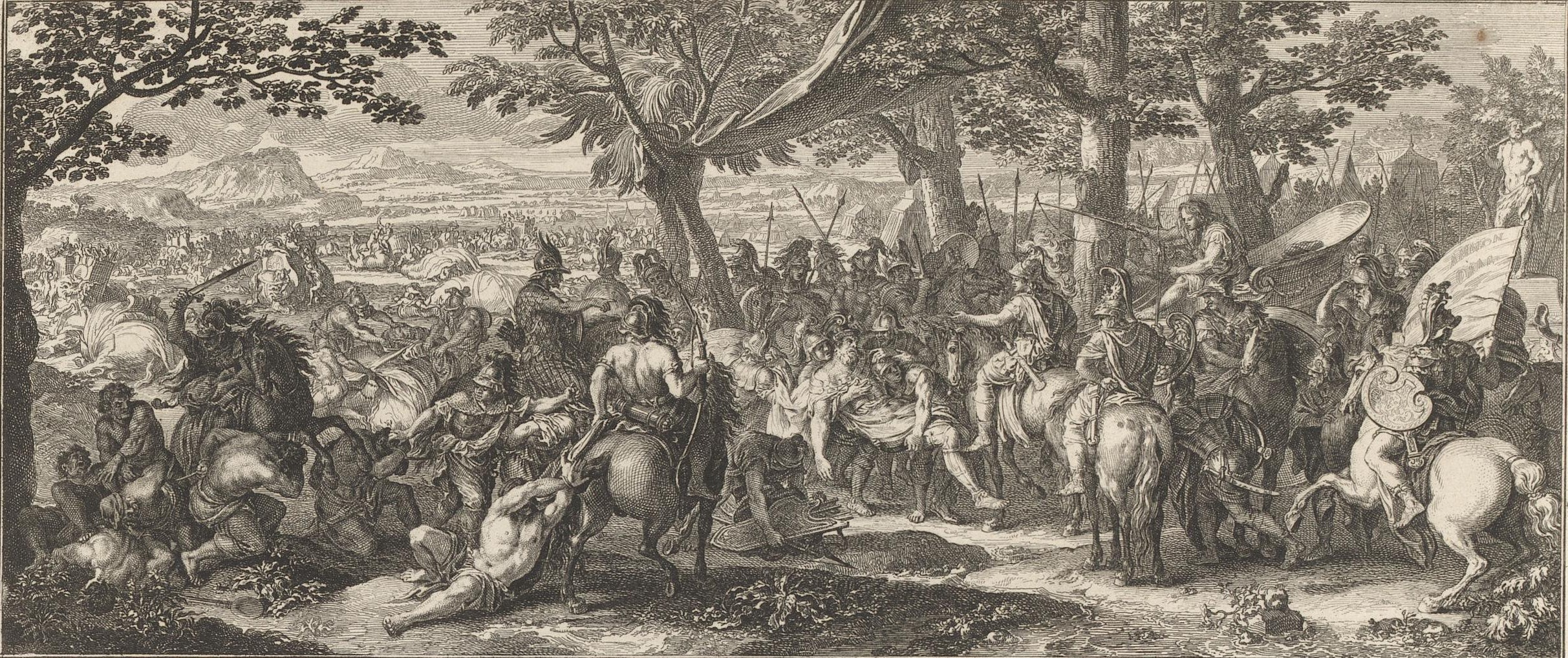 King Porus before Alexander the GreatSébastien Leclerc (I)