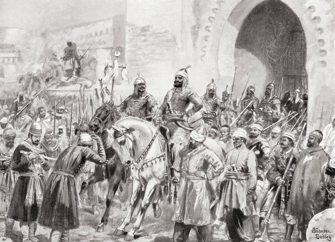 Entry of the Turks under Suleiman I into Baghdad