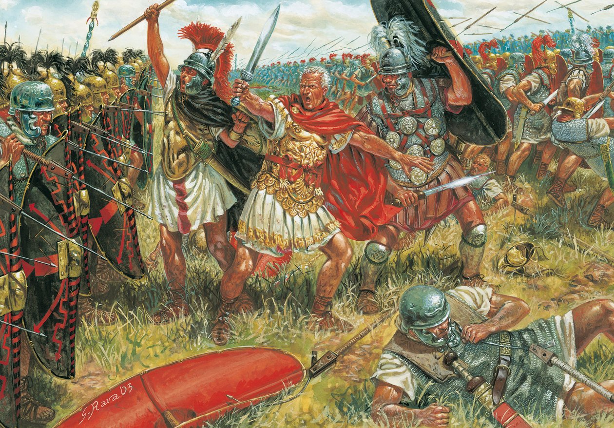 Julius Caesar wins the Battle of Munda in southern Spain against supporters of the Republic