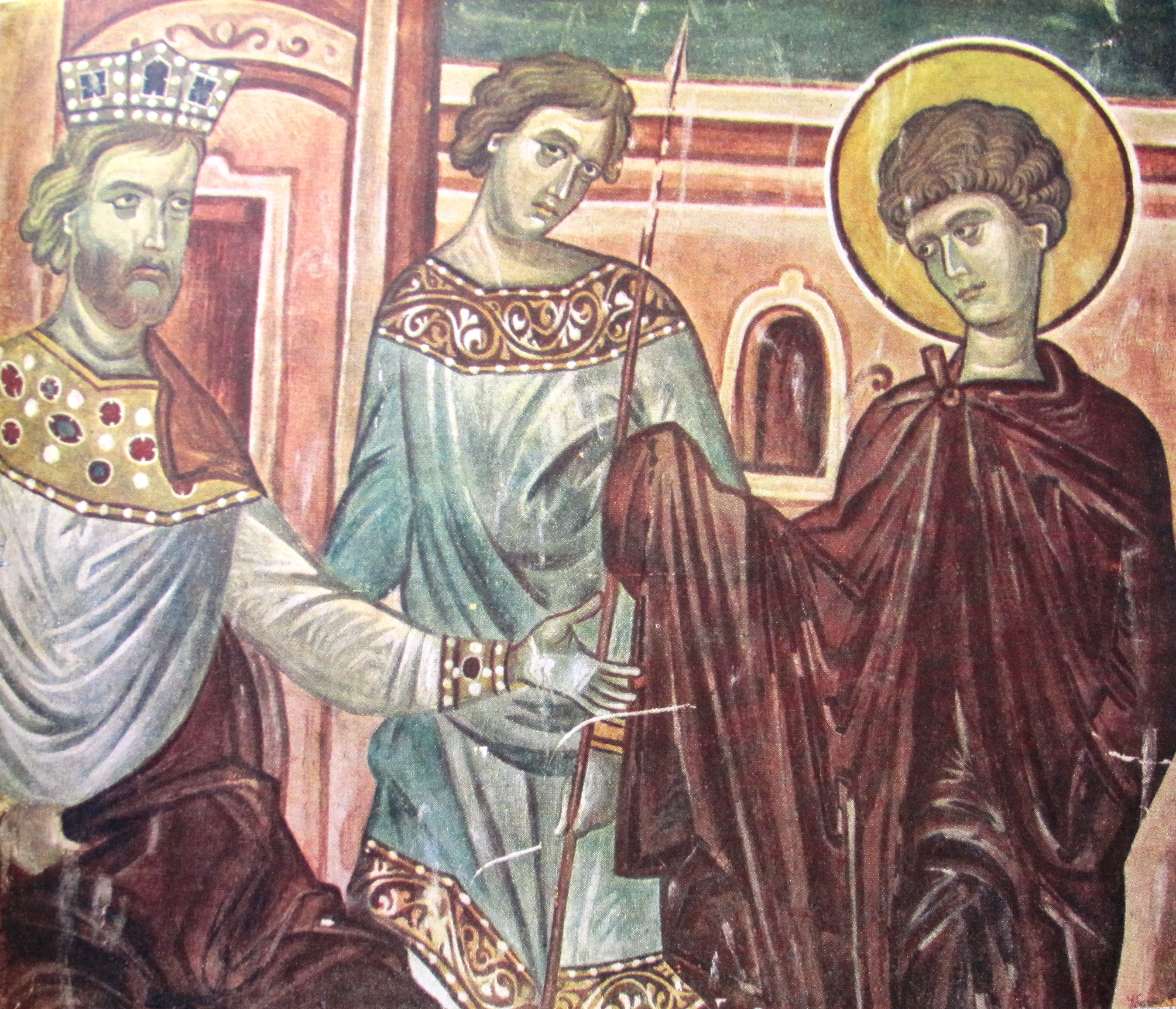St. George before Diocletianus