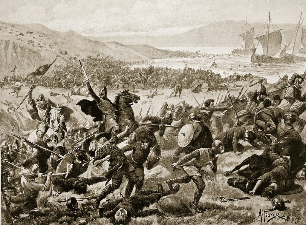 The great battle of Brunanburh