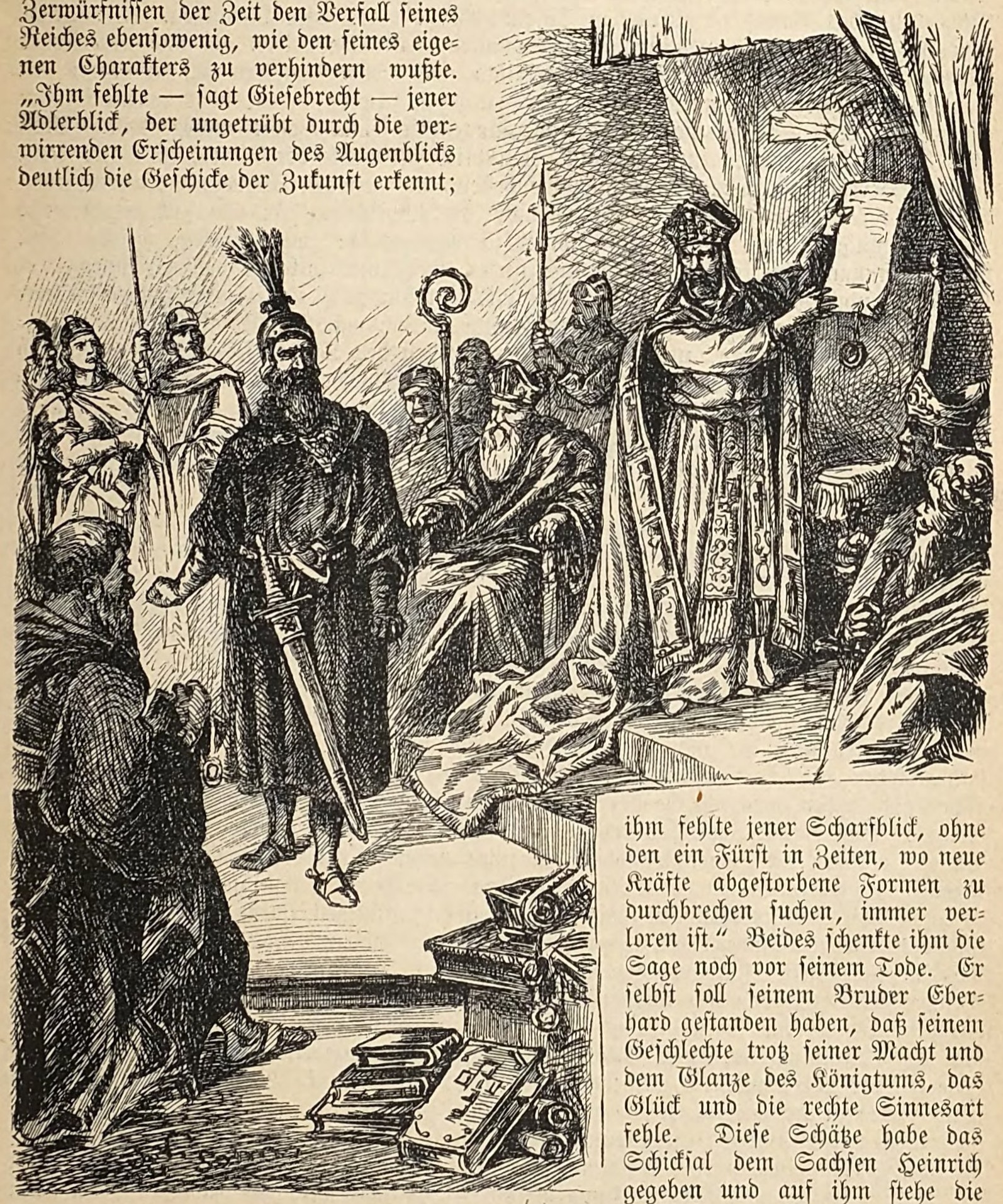 Arnulf not surrending under church at the diet