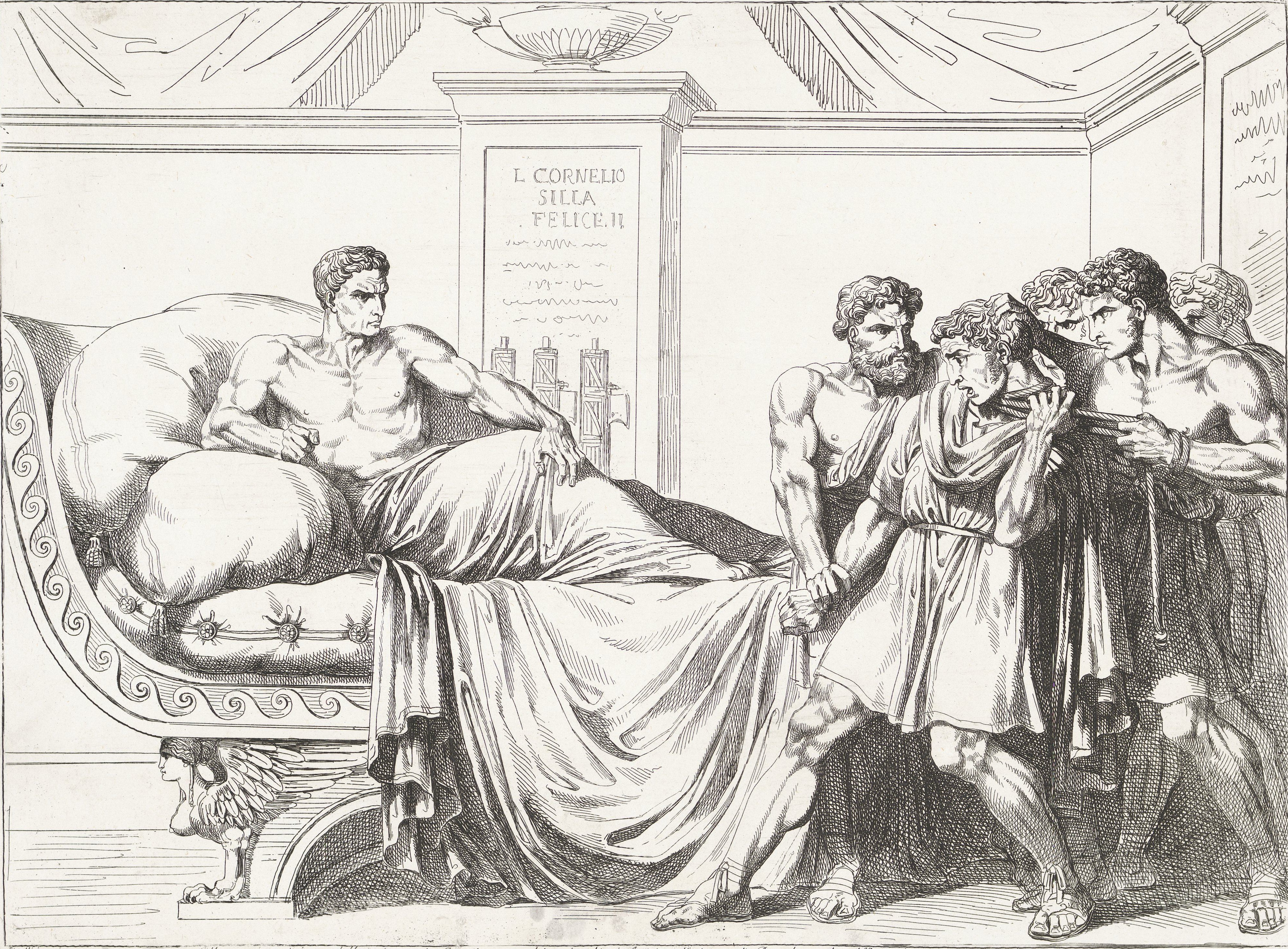 Lucius Cornelius Sulla has Granius brought before him