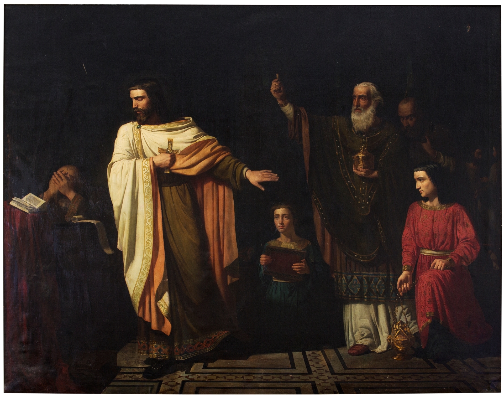 St. Hermenegild in Prison