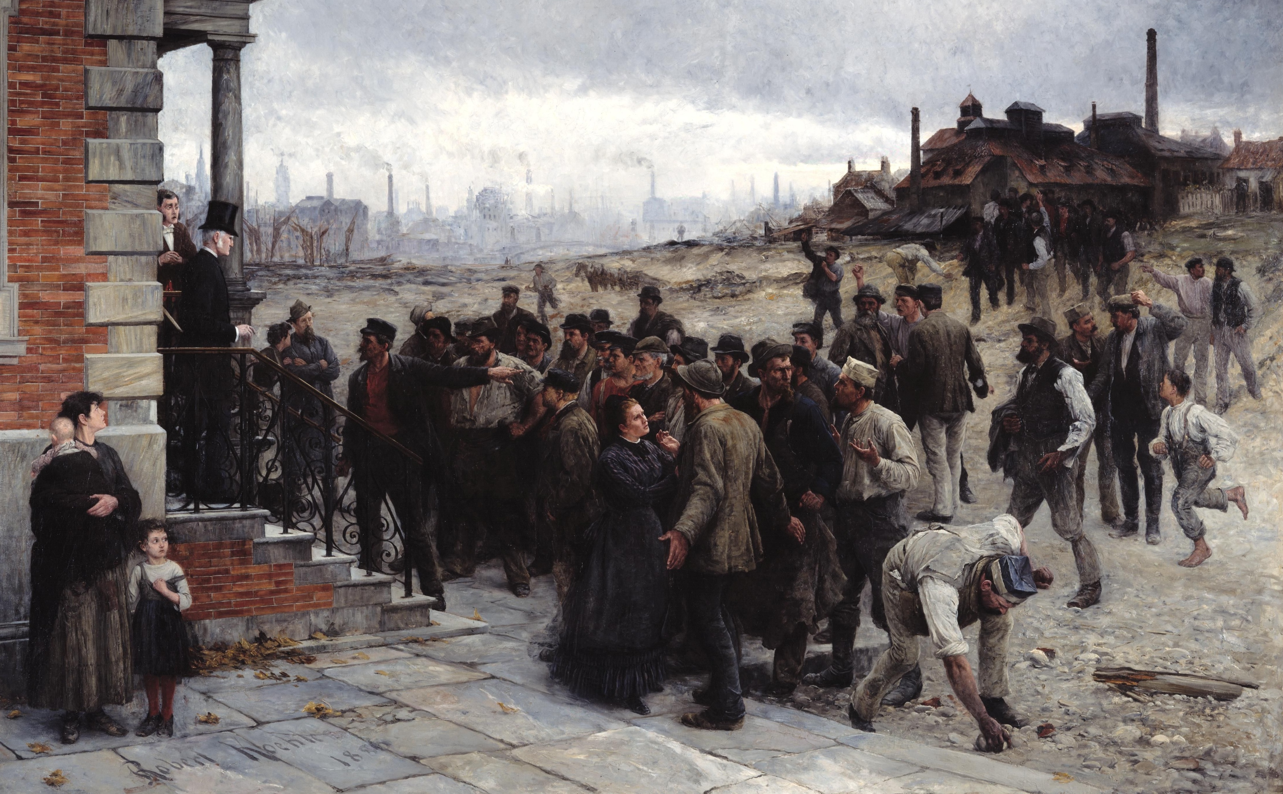 The Strike in the region of Charleroi