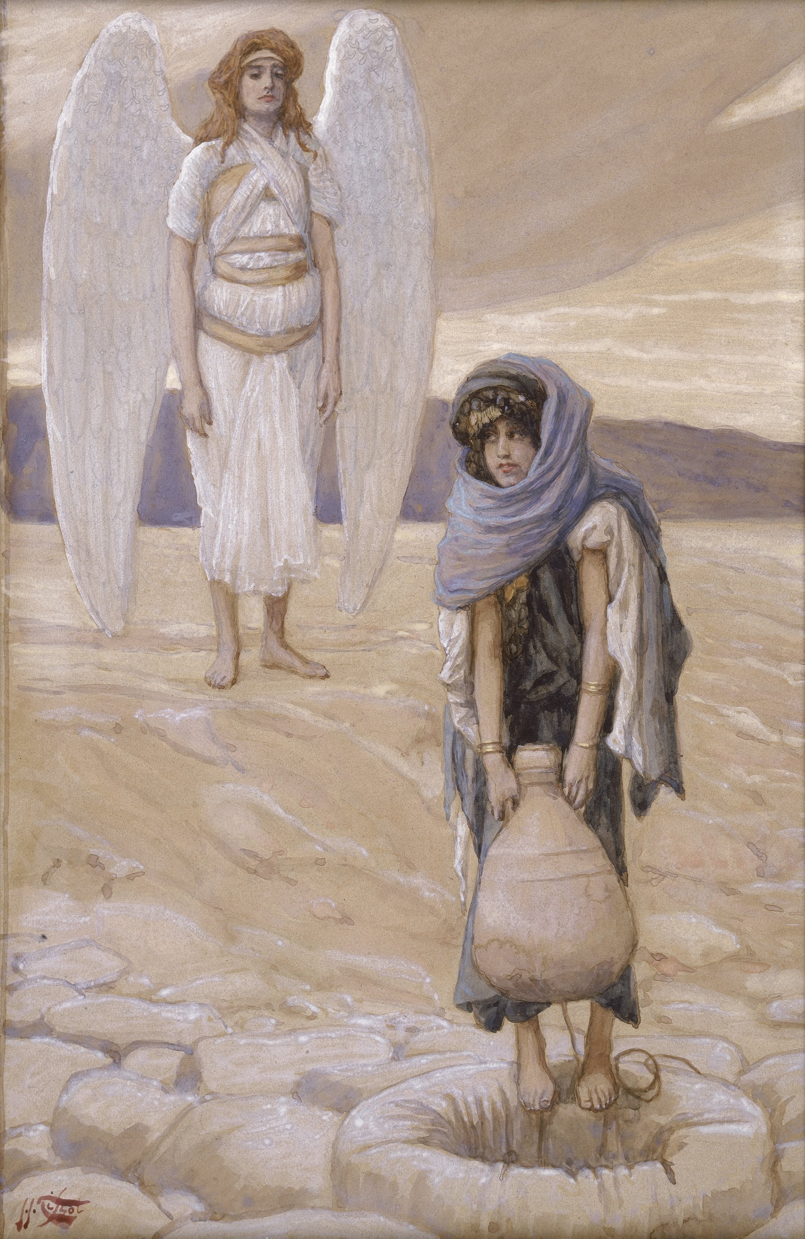 Hagar and the Angel in the Desert