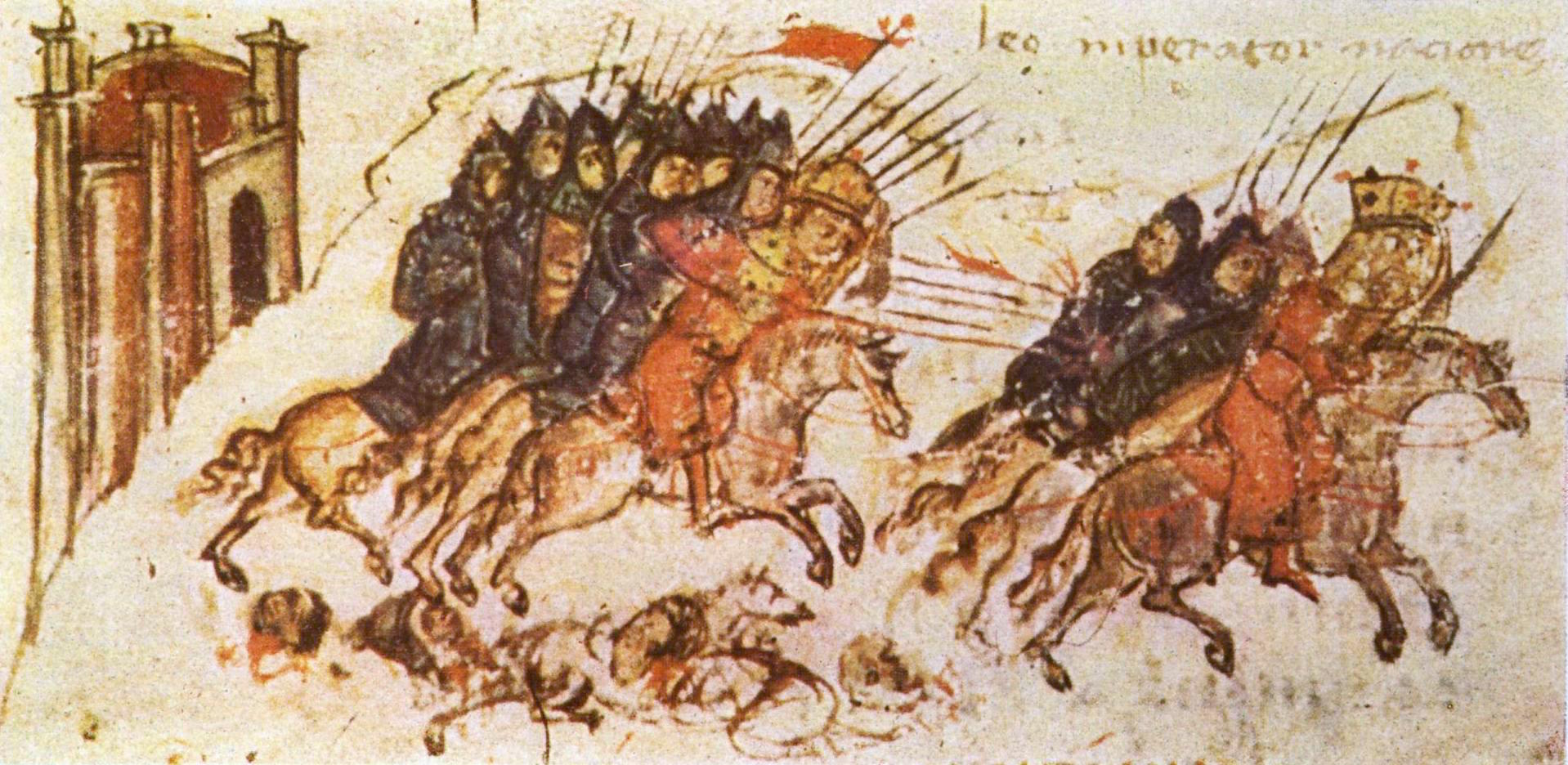 The defeat of emperor Michael I Rangabe in the battle of Versinikia