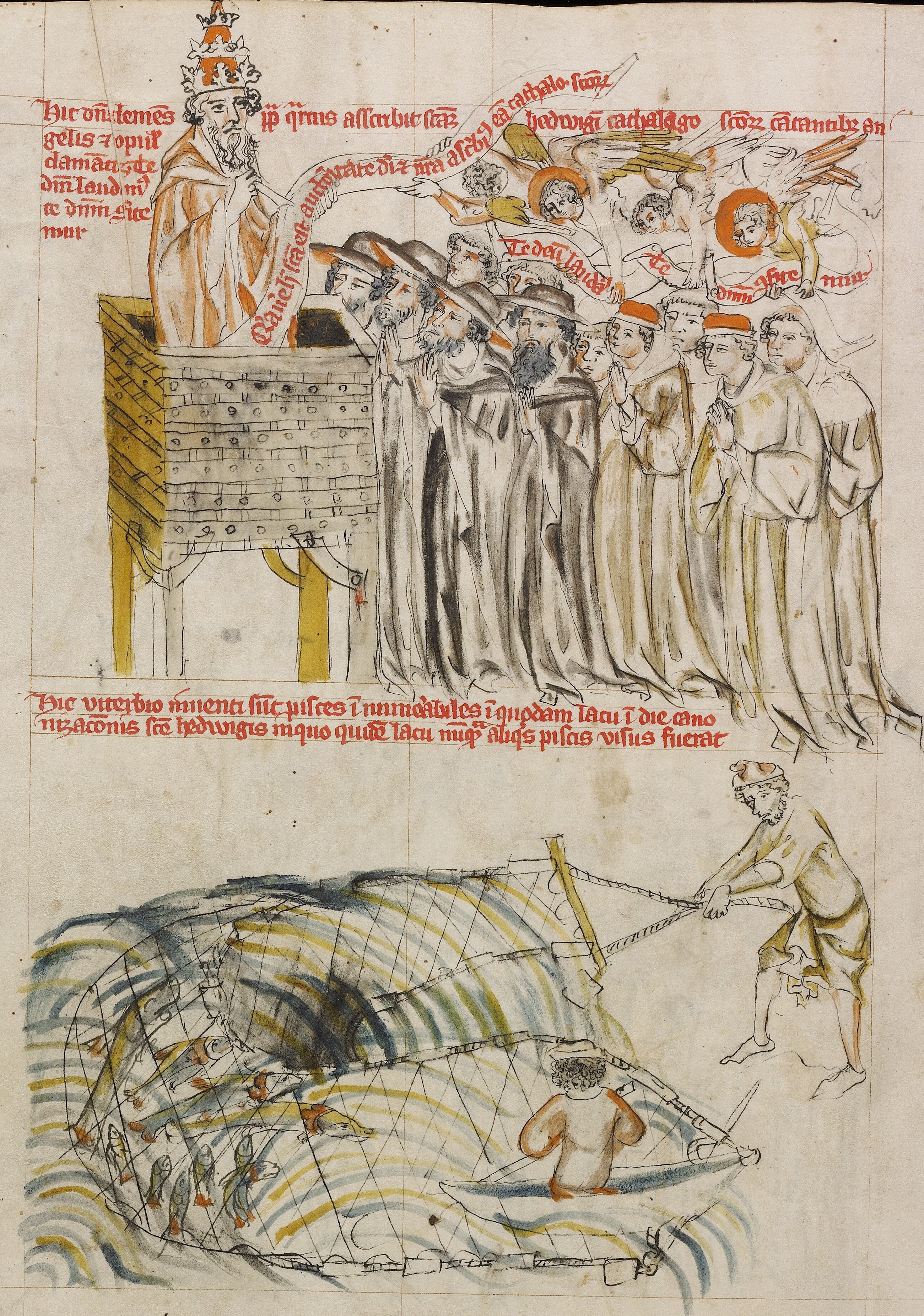 Pope Clement Entering Saint Hedwig's Name on the Register of Saints
