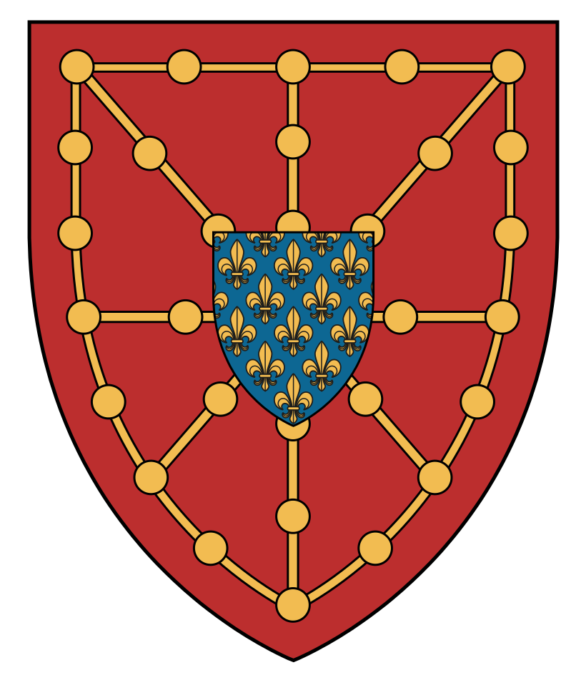 House of Capet Kings of France and Navarre Arms variant used