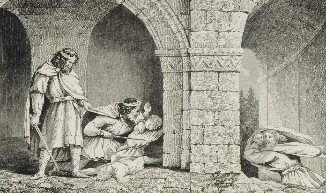 Childebert I at the Murder of his Brothers' Heirs