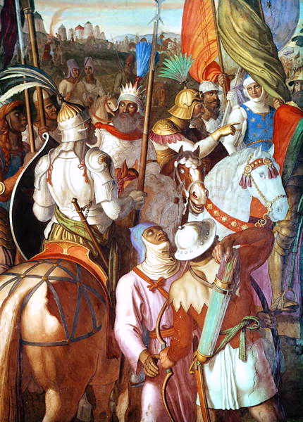 The Saracen Army outside Paris