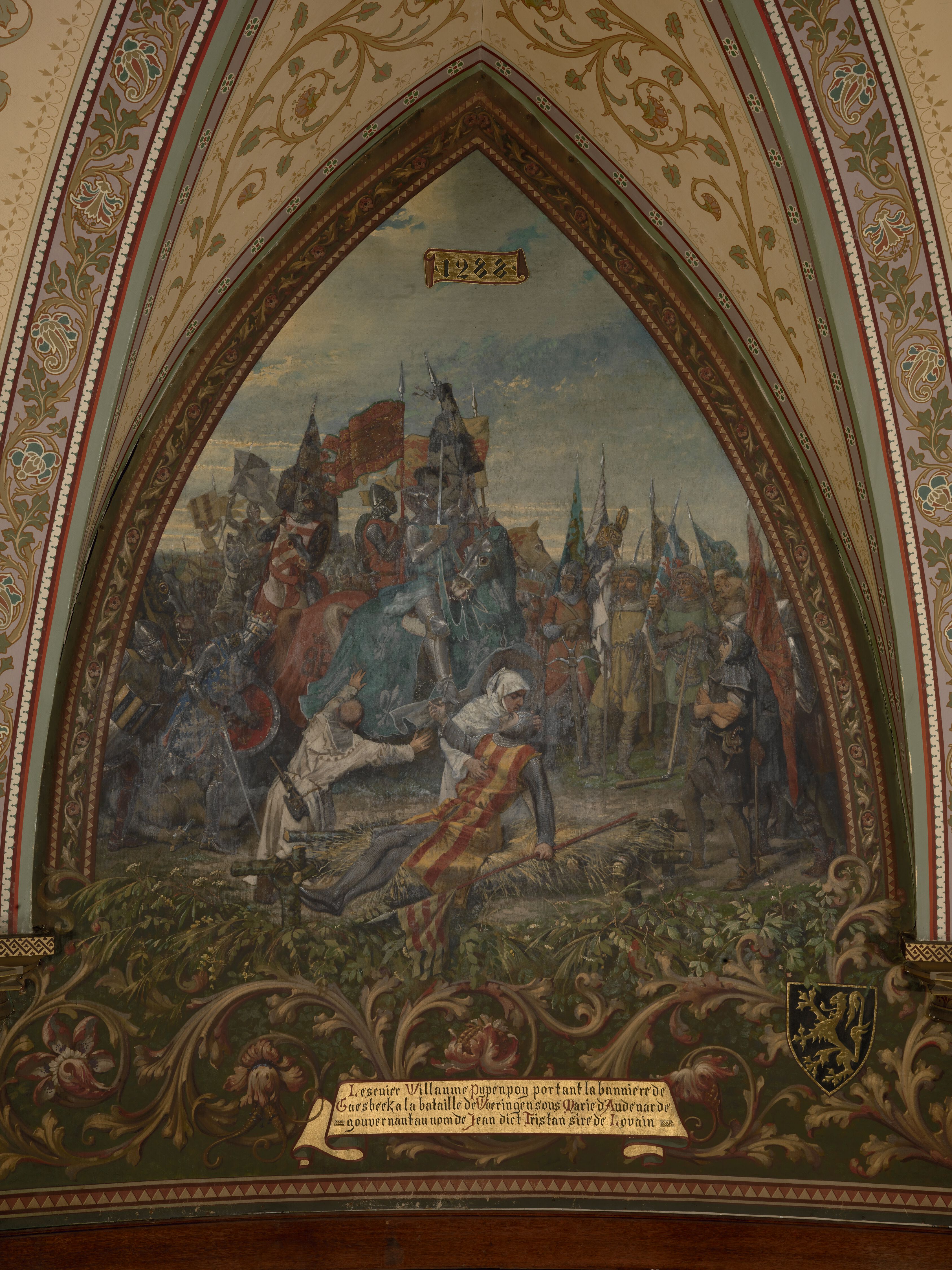 The battle of Woeringen