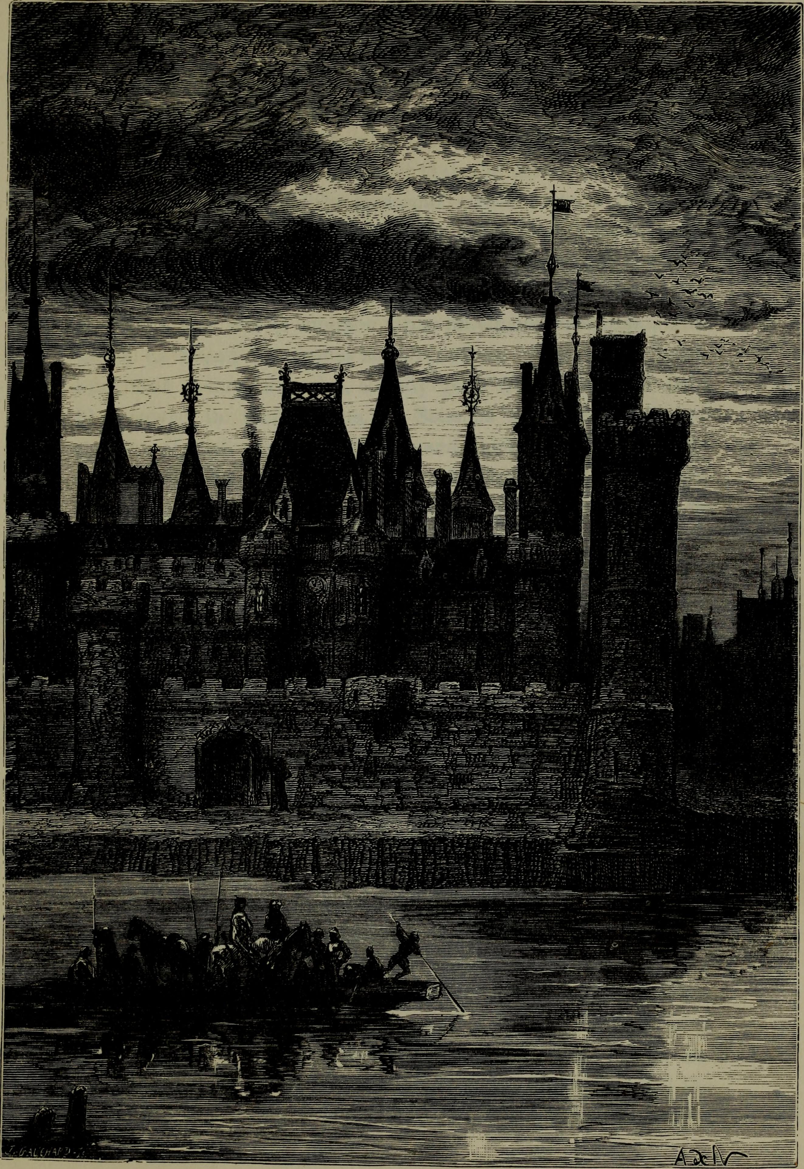 The Louvre in the 14th Century