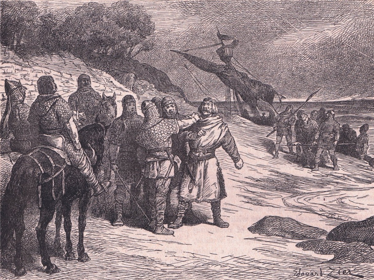 Harold taken prisoner by the Count of Ponthieu