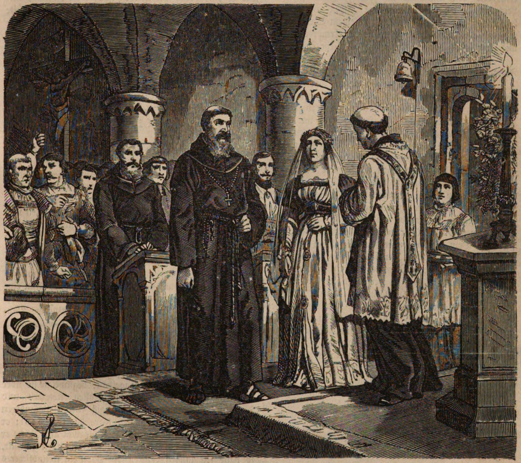 Bernardino Ochino getting married