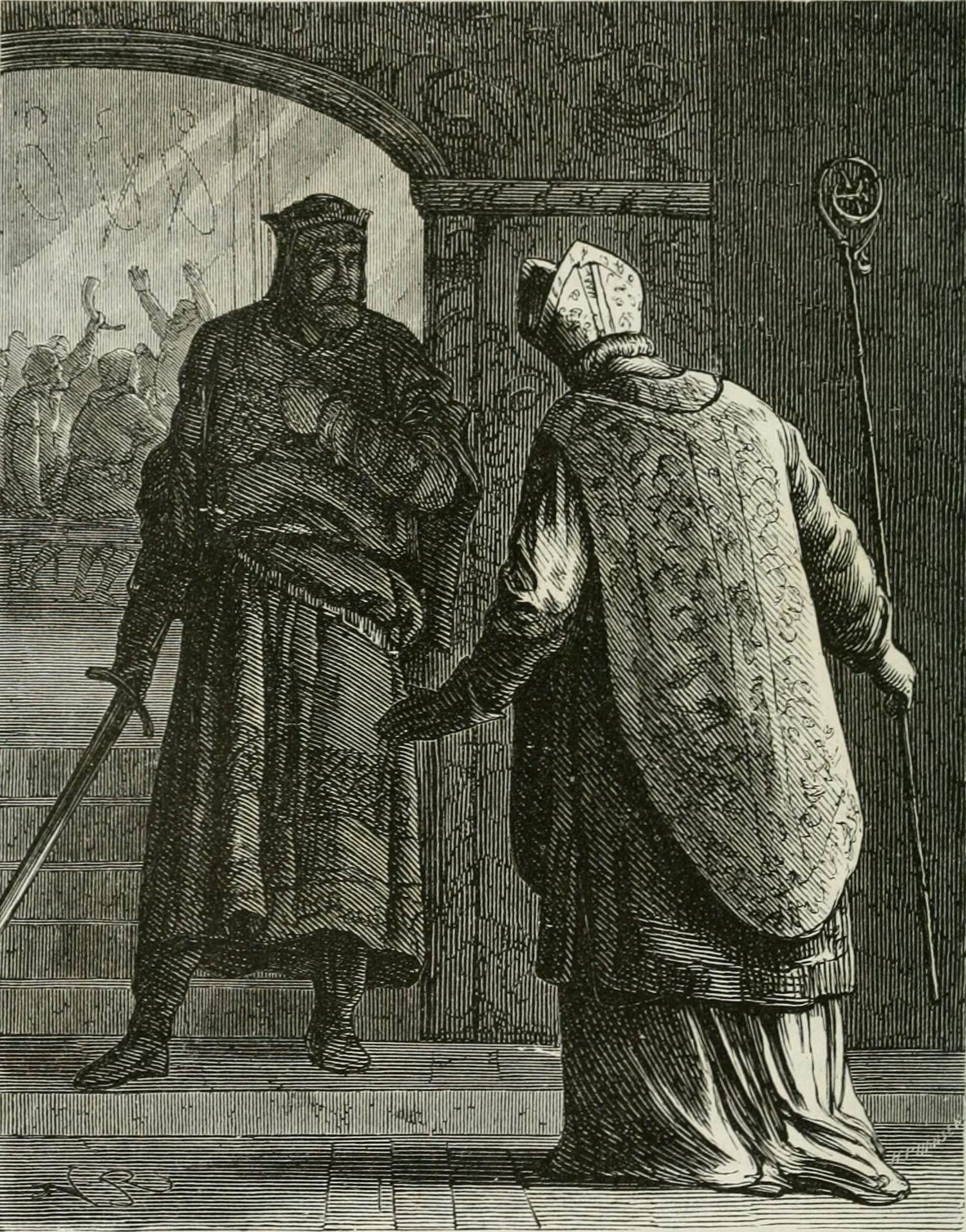 Sigurd the Crusader and Bishop Wange